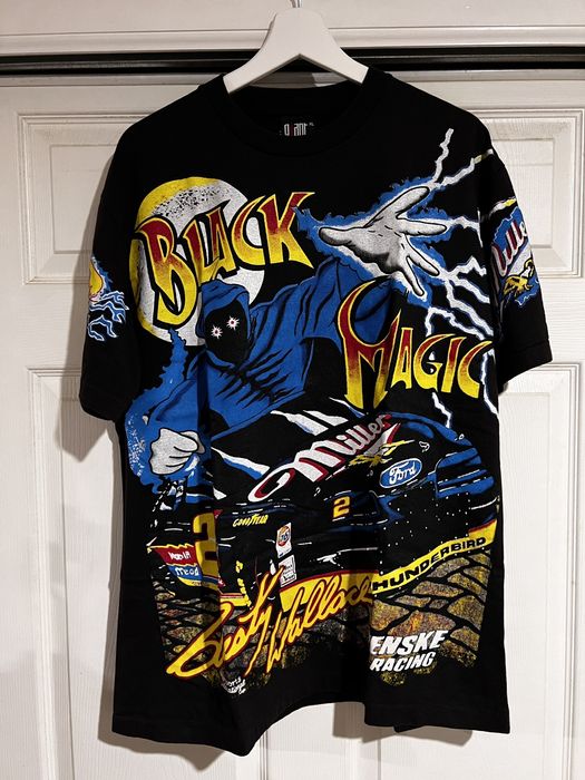 rusty wallace black magic shirt