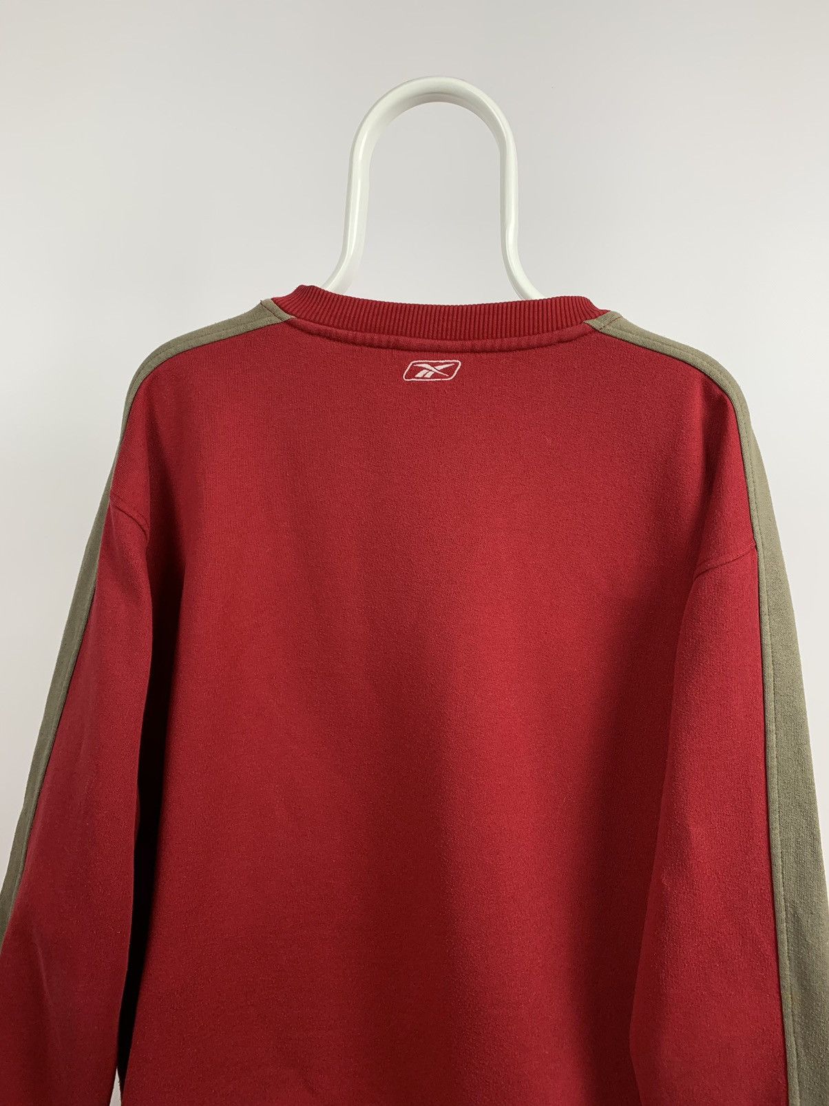Reebok 90s Vintage Reebok Red Crewneck Sweatshirt Size US XL / EU 56 / 4 - 8 Thumbnail