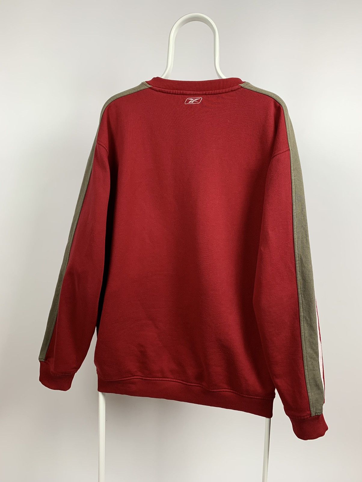 Reebok 90s Vintage Reebok Red Crewneck Sweatshirt Size US XL / EU 56 / 4 - 7 Thumbnail