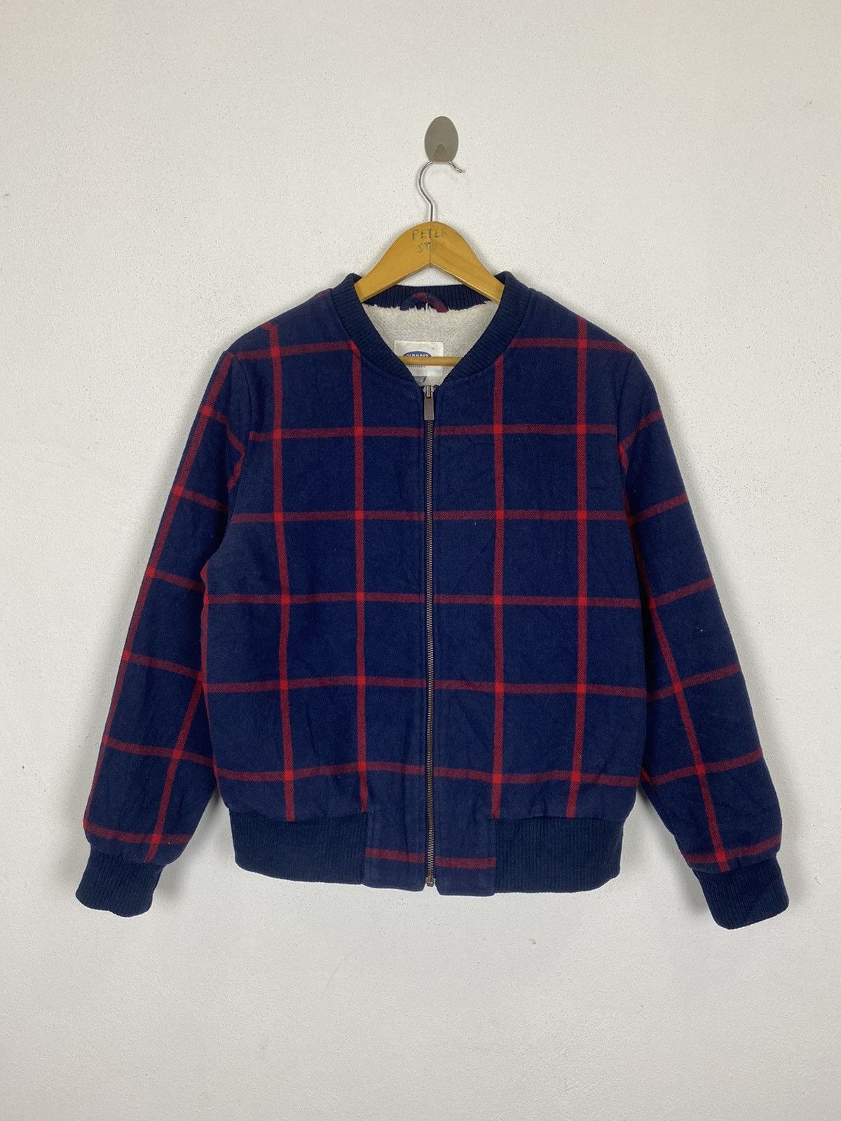 Old Navy OLD NAVY BOMBER STYLE JACKET FLEECE LINING Size US L / EU 52-54 / 3 - 1 Thumbnail