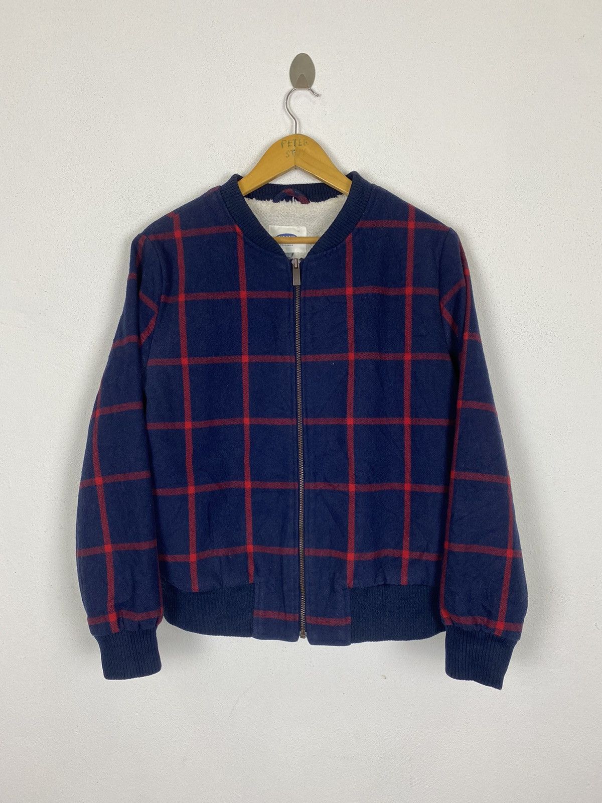 Old Navy OLD NAVY BOMBER STYLE JACKET FLEECE LINING Size US L / EU 52-54 / 3 - 2 Thumbnail