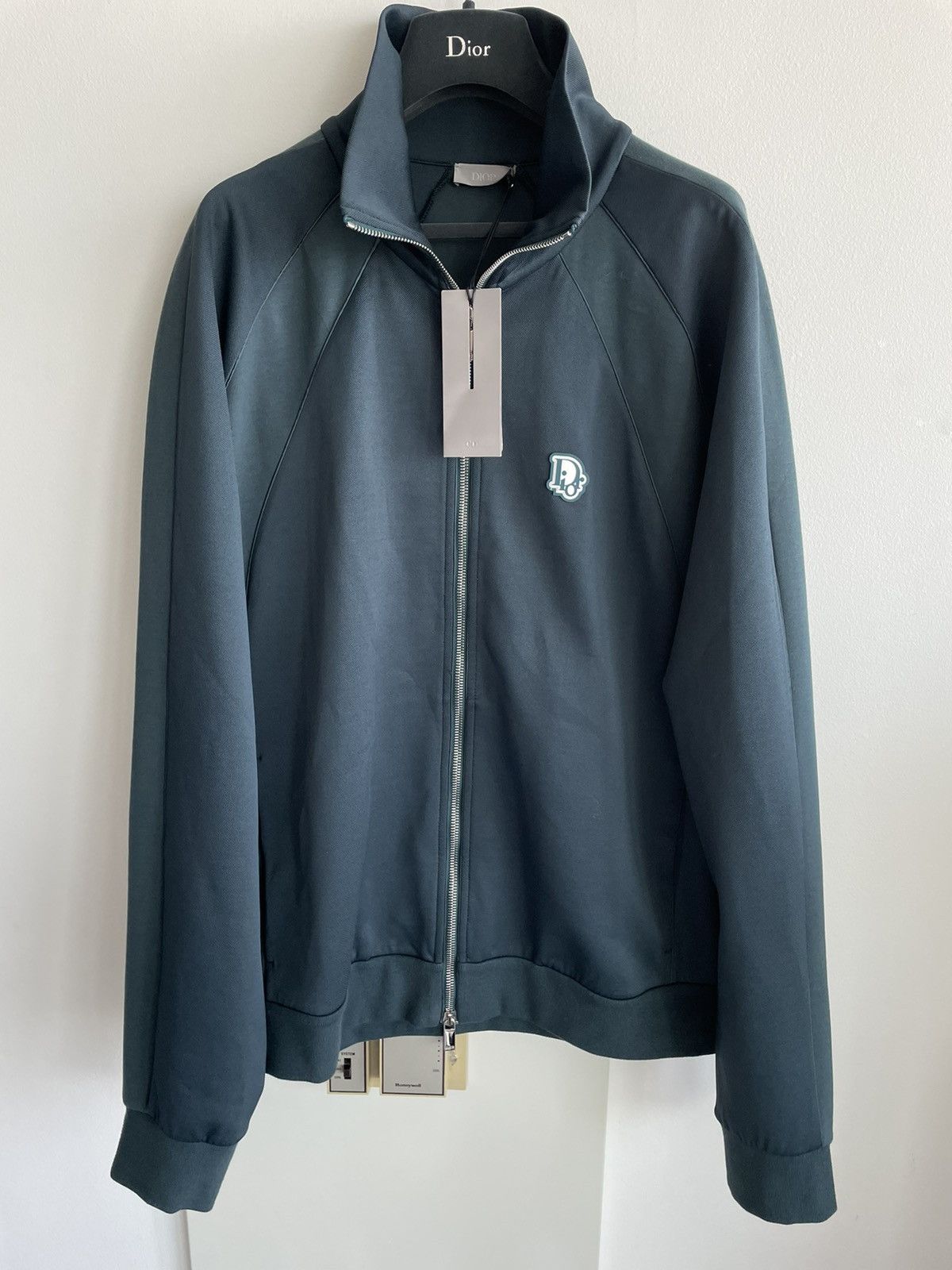$3k Value Super Runway Brand New Dior Logo Bomber Jacket