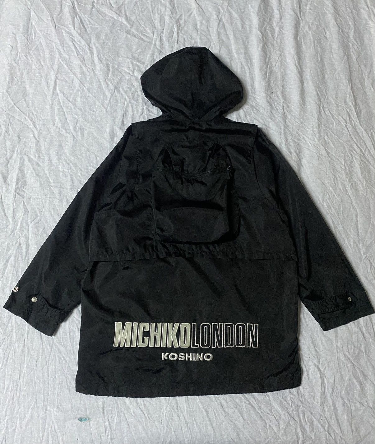 Michiko Koshino × Michiko Koshino London 2 in 1 MICHIKO KOSHINO RAIN JACKET Size US L / EU 52-54 / 3 - 1 Thumbnail