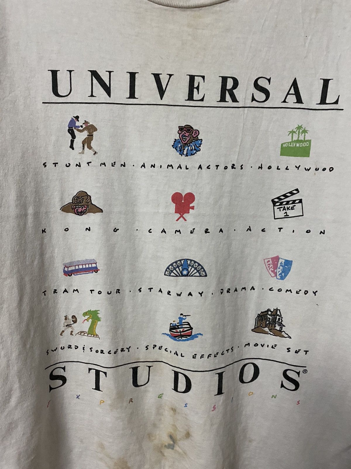 Universal Studios 🔥VINTAGE UNIVERSAL STUDIOS SHIRT Size US M / EU 48-50 / 2 - 2 Thumbnail