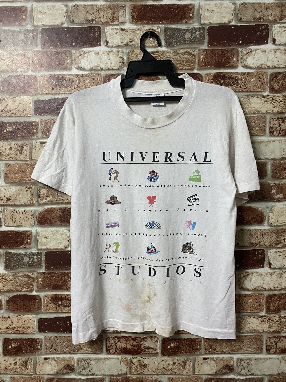 Universal Studios 🔥VINTAGE UNIVERSAL STUDIOS SHIRT Size US M / EU 48-50 / 2 - 1 Thumbnail
