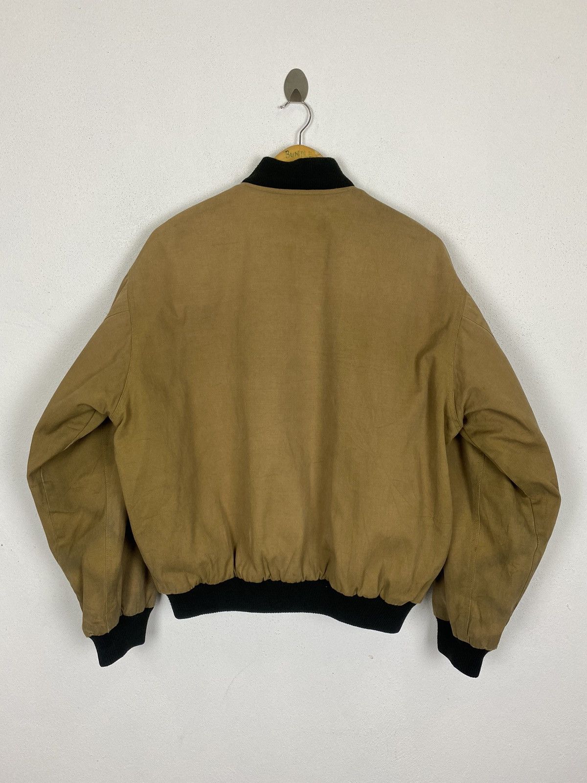 Aviator Nation × Vintage VINTAGE AVIATOR OF MIC BOMBER STYLE JACKET Size US L / EU 52-54 / 3 - 6 Thumbnail