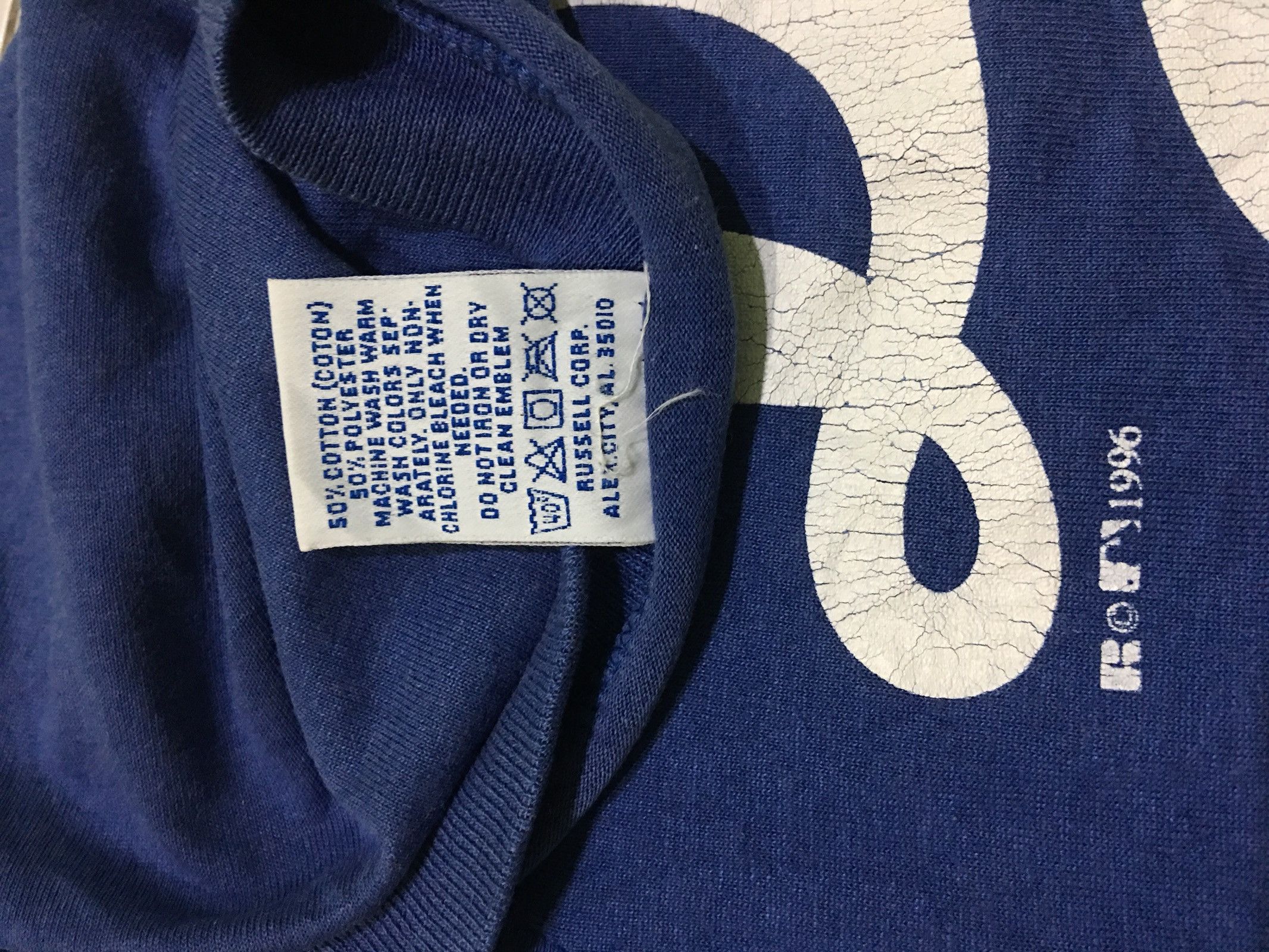 MLB × Russell Athletic Vintage 90s Dodgers Baseball MLB 1996 Shirt Size US M / EU 48-50 / 2 - 4 Thumbnail