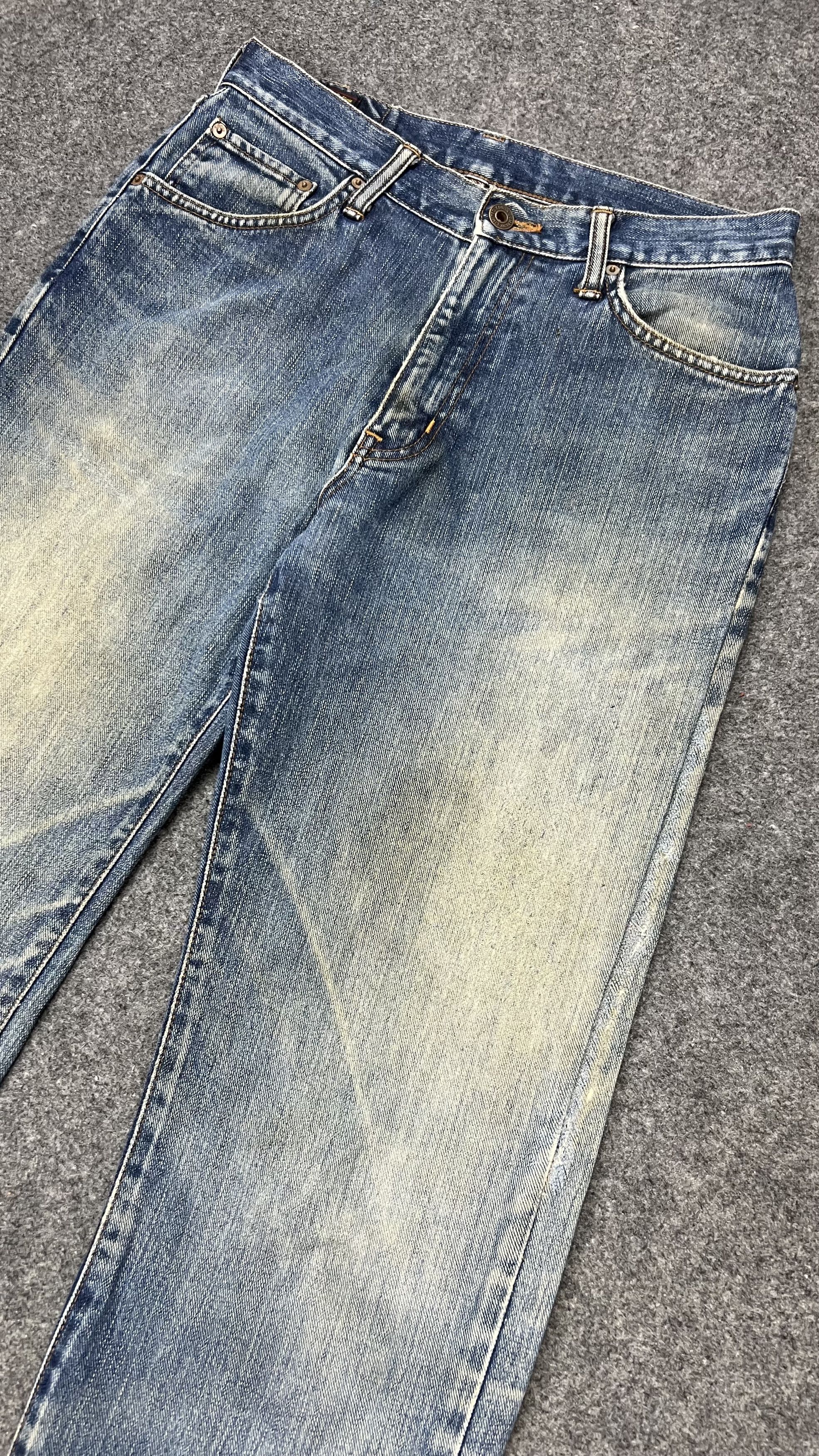 Edwin × Japanese Brand 💥Rare💥Distressed Edwin Jeans Size US 30 / EU 46 - 4 Thumbnail