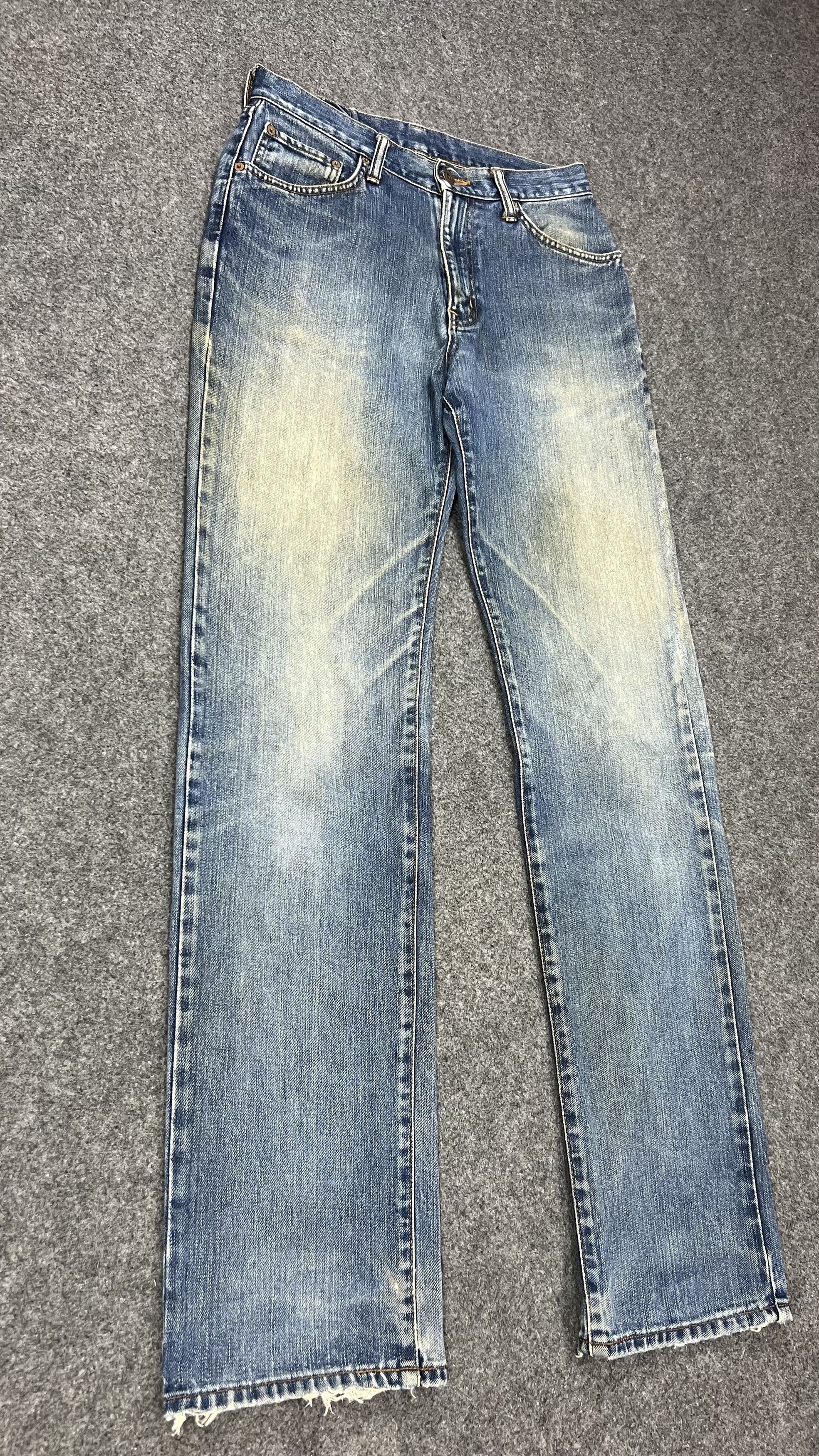 Edwin × Japanese Brand 💥Rare💥Distressed Edwin Jeans Size US 30 / EU 46 - 2 Thumbnail