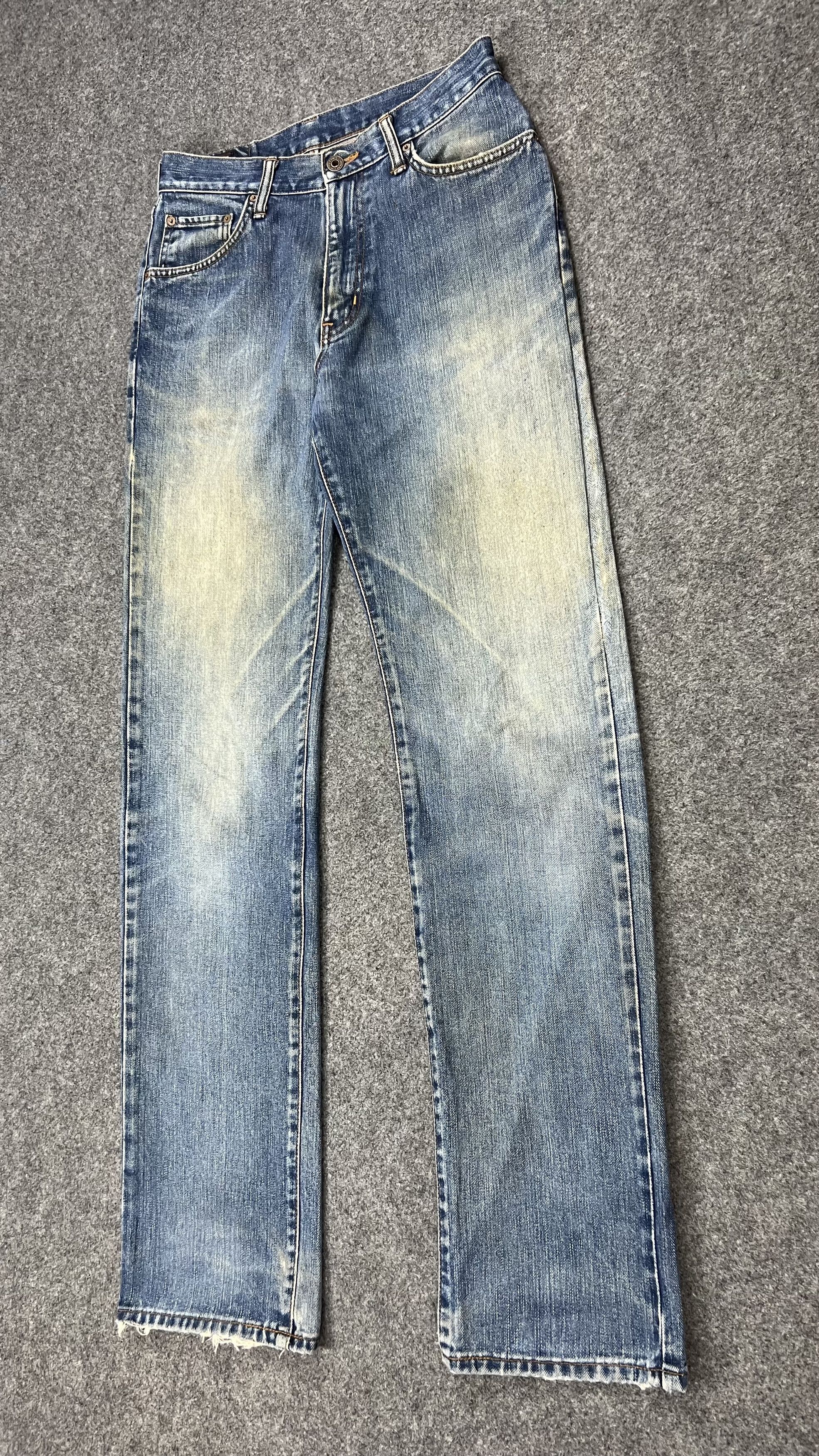 Edwin × Japanese Brand 💥Rare💥Distressed Edwin Jeans Size US 30 / EU 46 - 3 Thumbnail