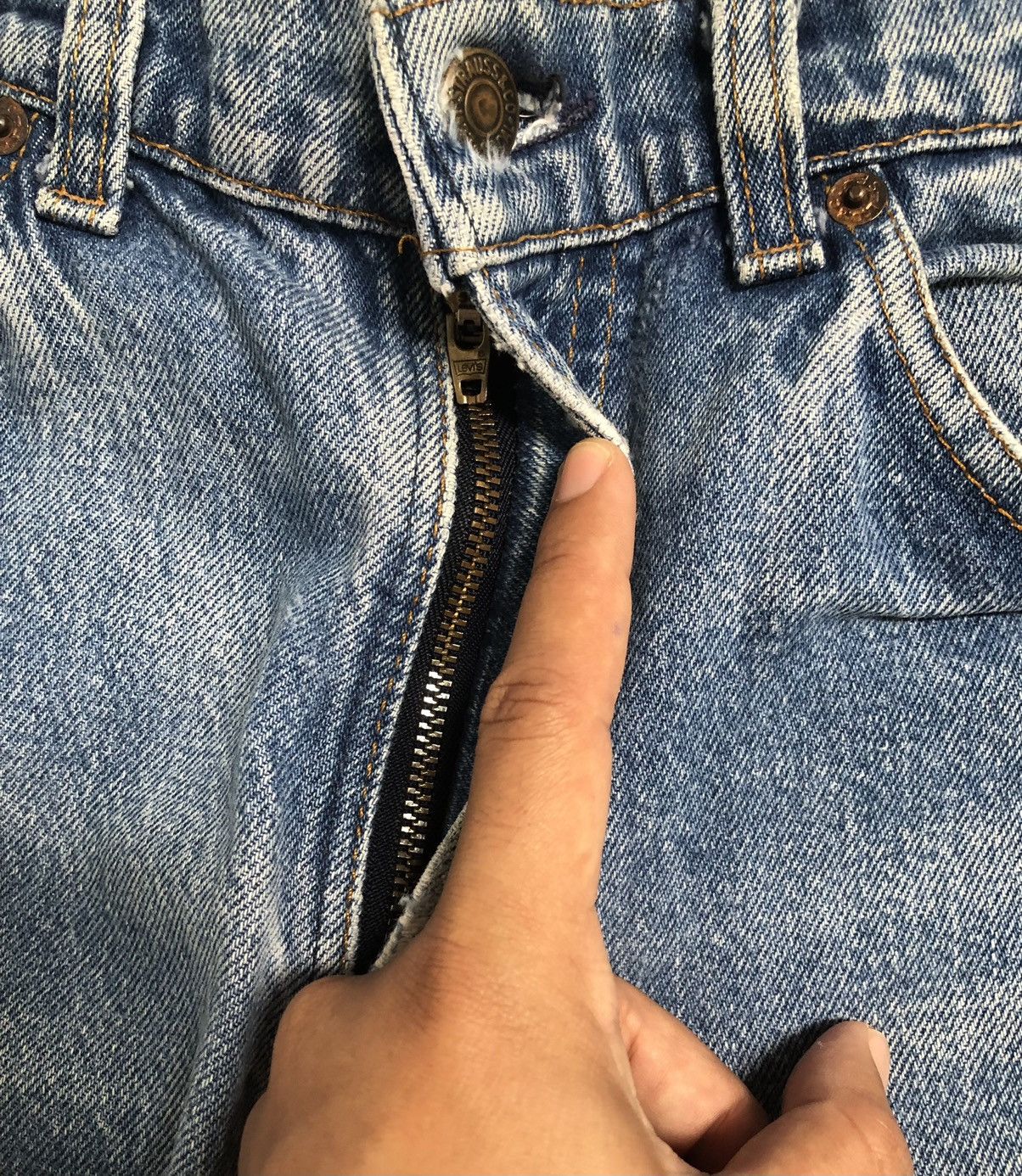 Jean × Levi's × Vintage Vintage 80s Levis 505 Jeans 33X31 L41 Size US 33 - 3 Thumbnail