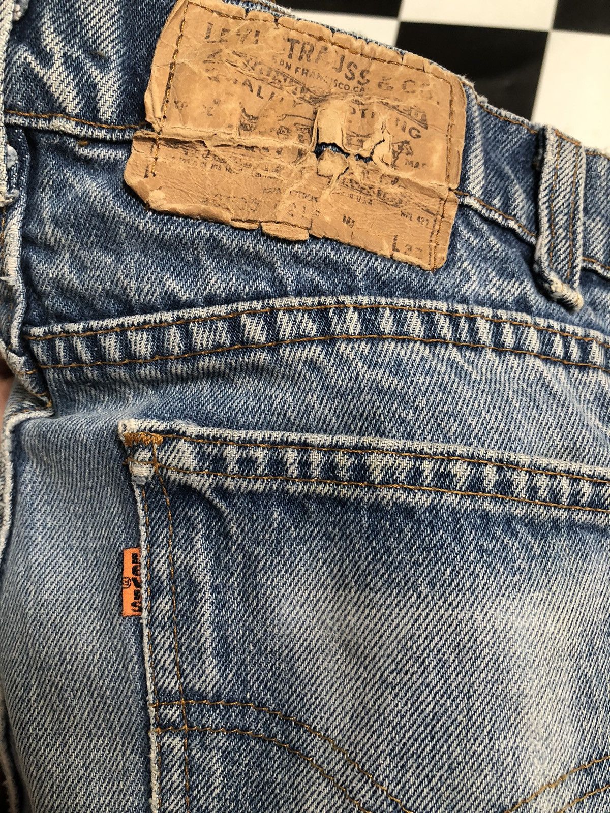 Jean × Levi's × Vintage Vintage 80s Levis 505 Jeans 33X31 L41 Size US 33 - 9 Thumbnail