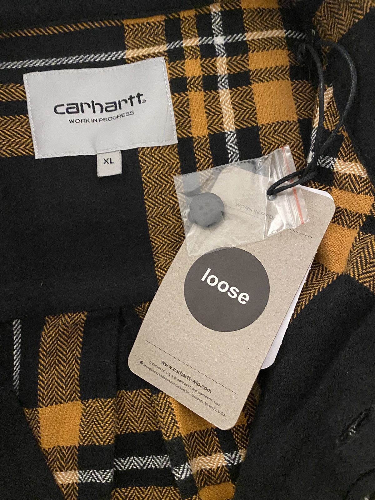 Carhartt Wip Carhartt WIP Wallace Check Shirt XL Size US XL / EU 56 / 4 - 9 Thumbnail