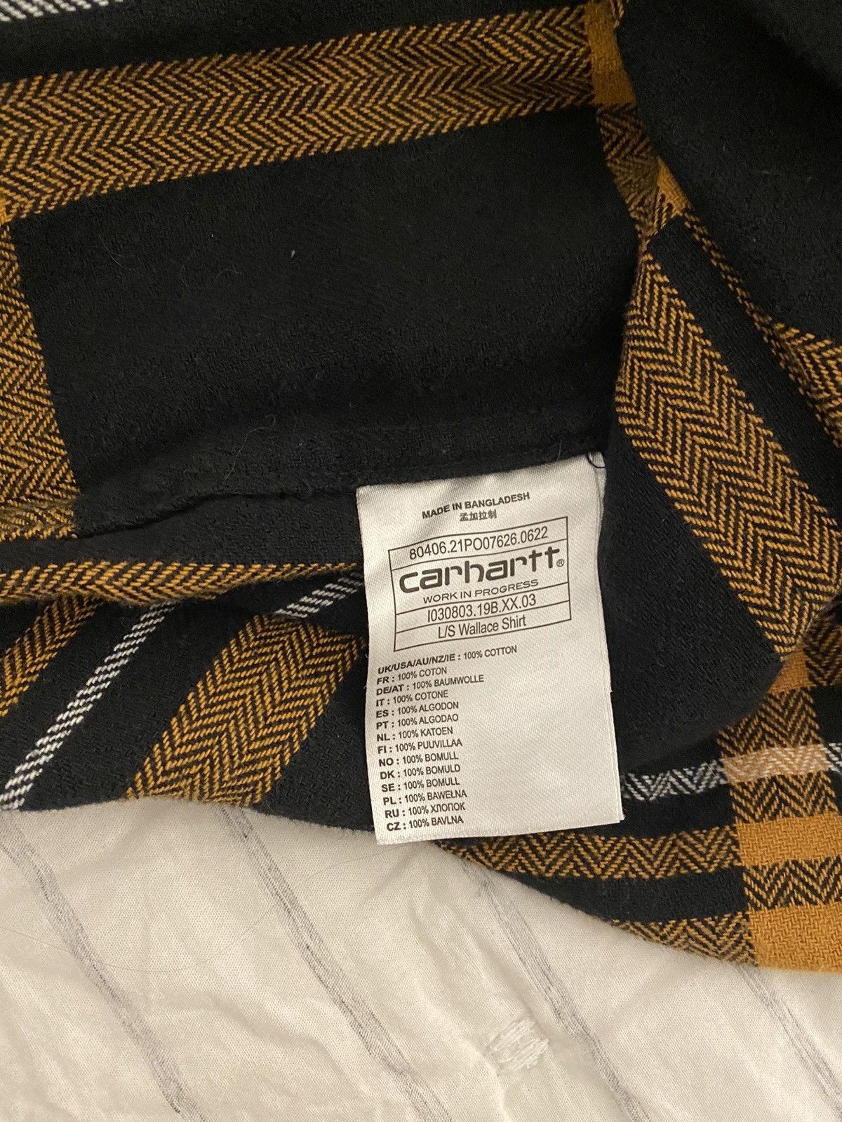 Carhartt Wip Carhartt WIP Wallace Check Shirt XL Size US XL / EU 56 / 4 - 10 Thumbnail