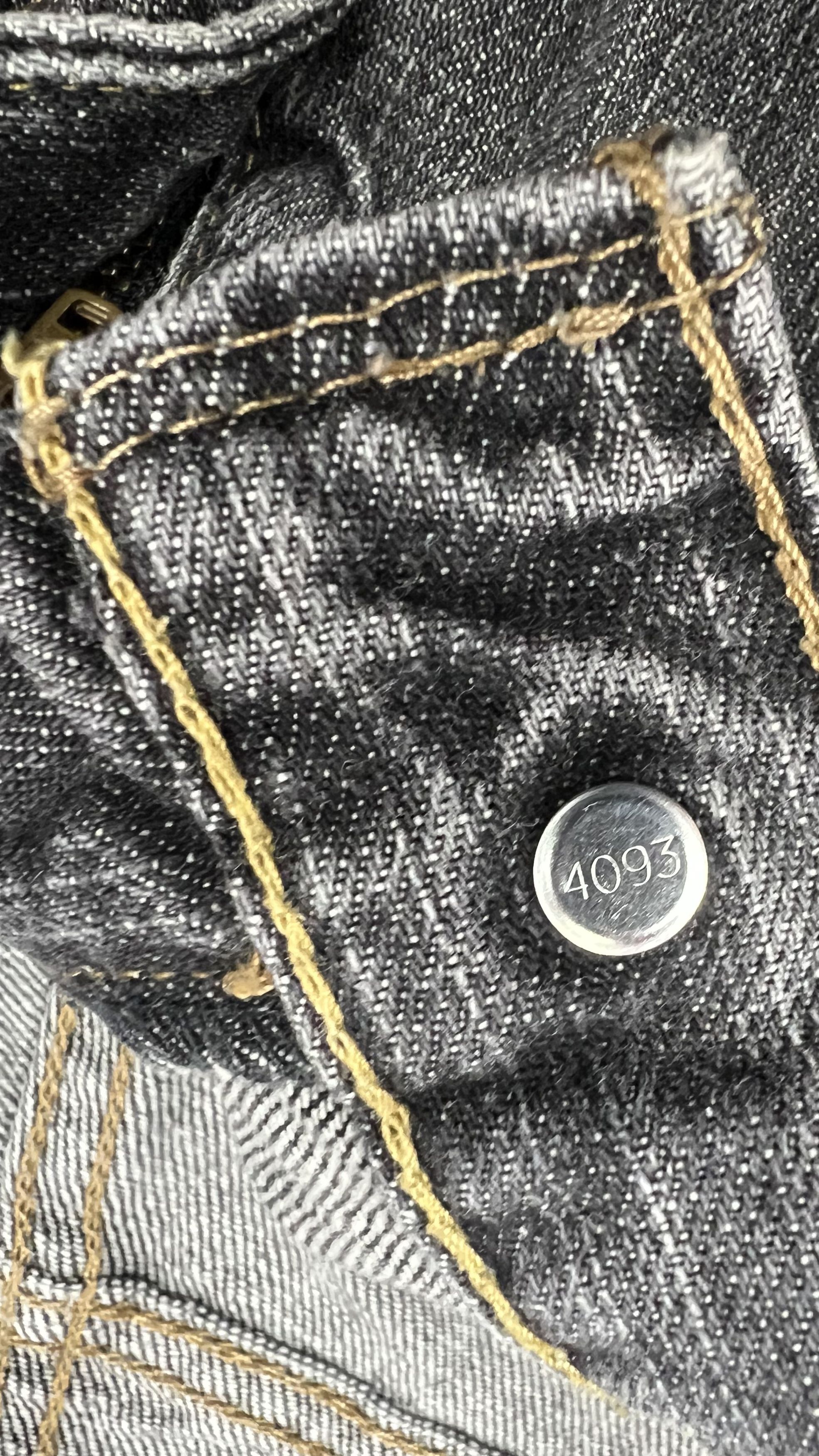 Levi's × Vintage Levis 514 Black Distressed Size US 31 - 10 Thumbnail