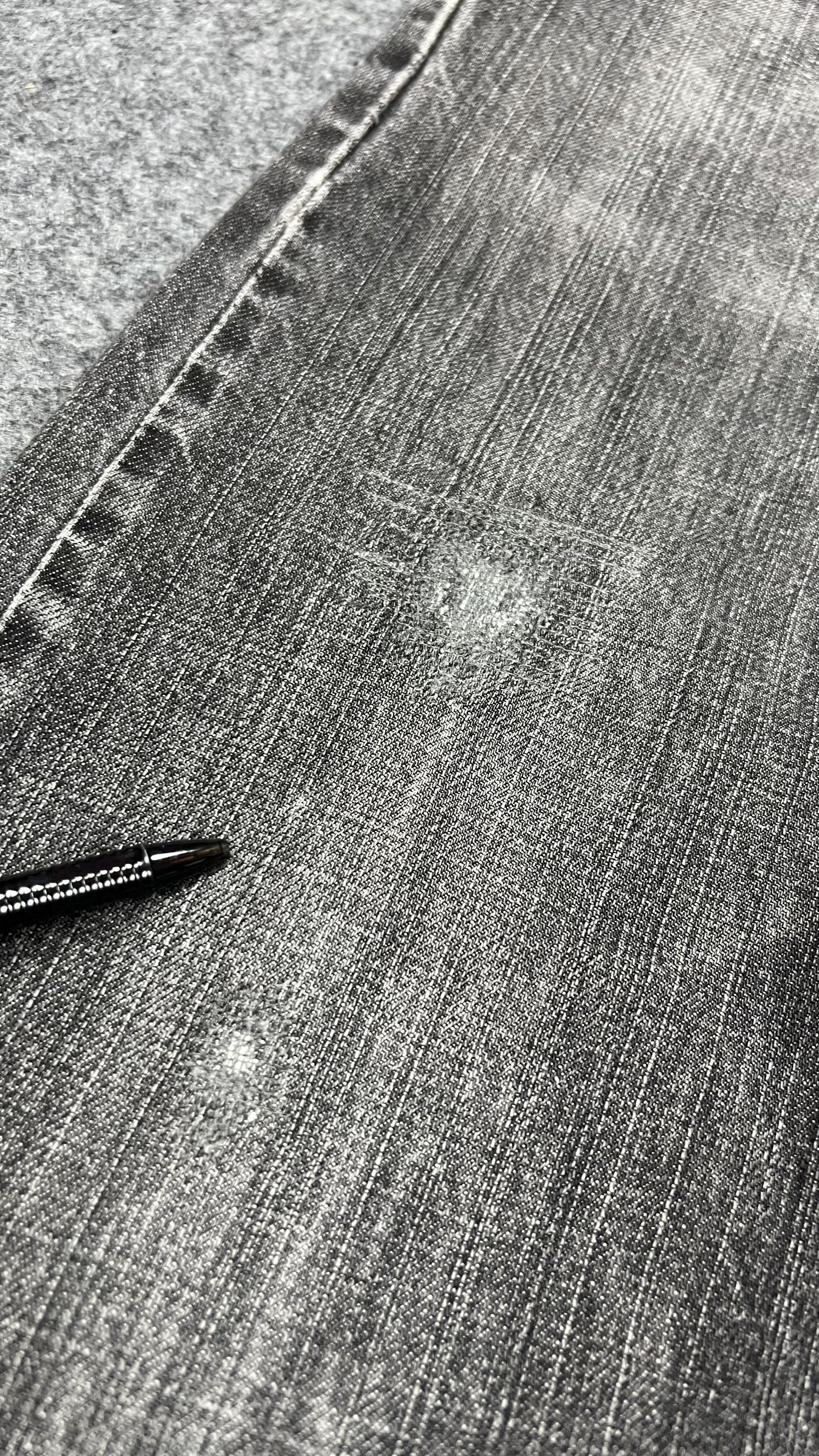 Levi's × Vintage Levis 514 Black Distressed Size US 31 - 5 Thumbnail