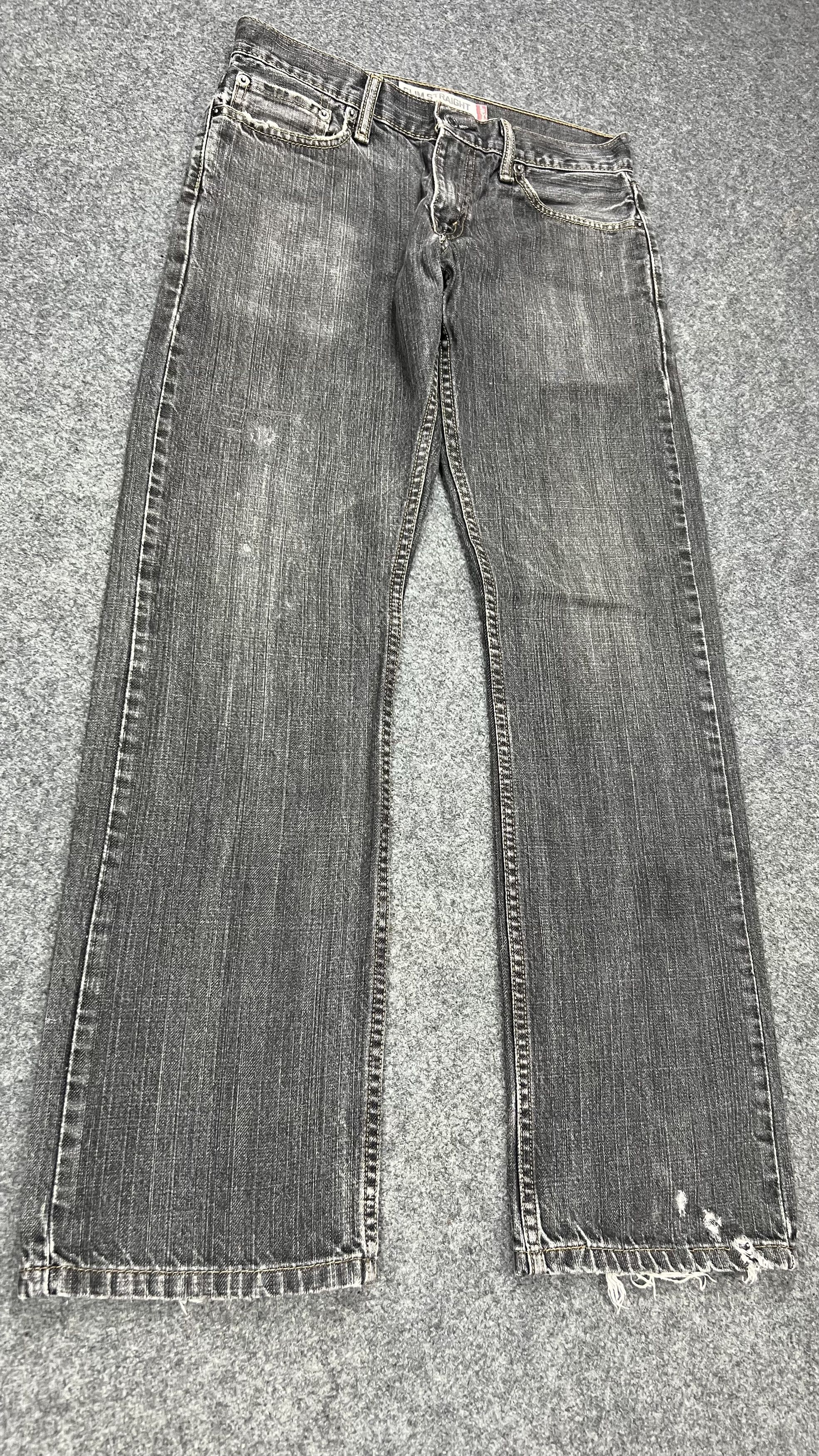 Levi's × Vintage Levis 514 Black Distressed Size US 31 - 3 Thumbnail