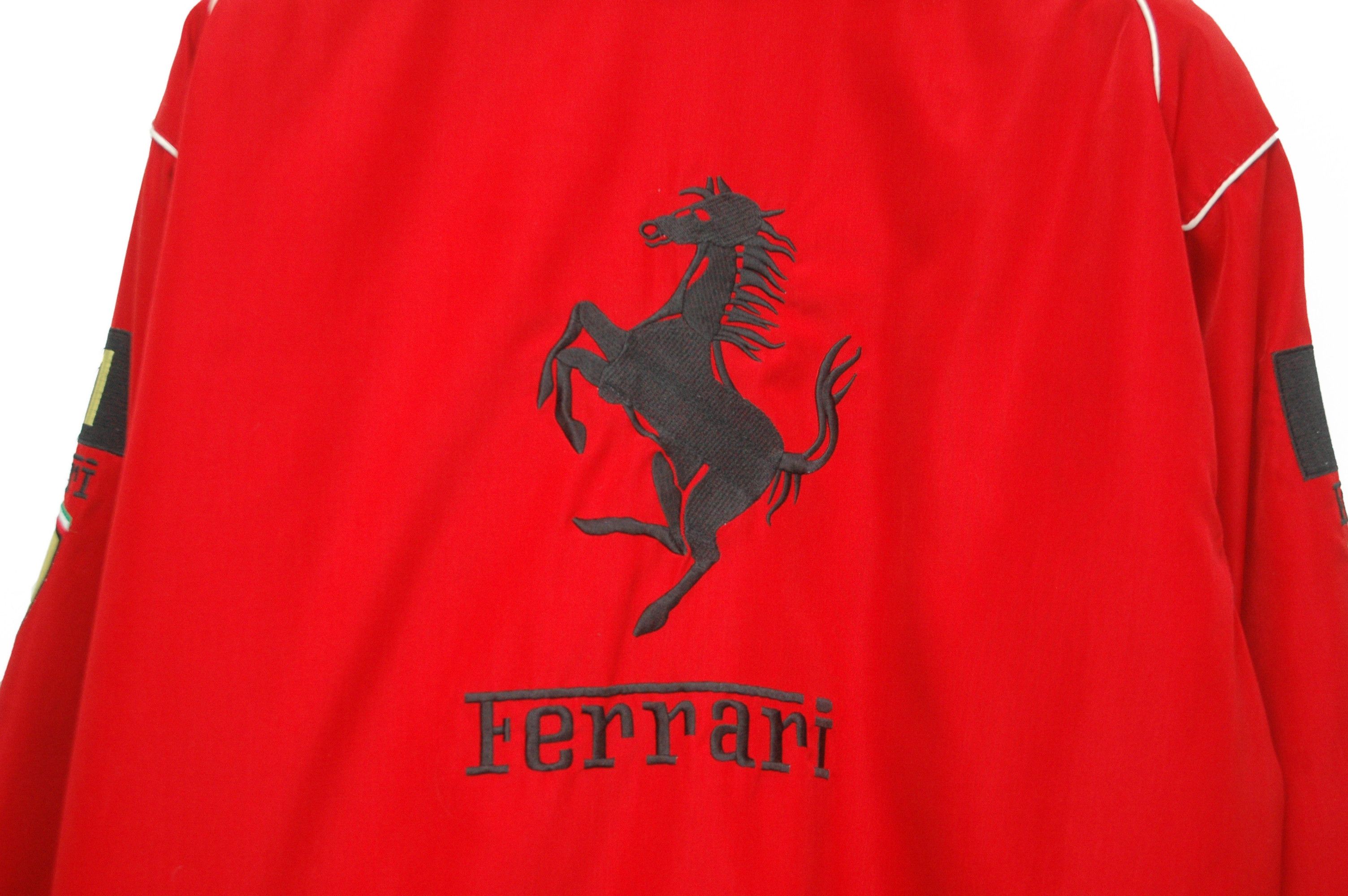 Ferrari × Formula 1 RARE Vintage 90s Ferrari Formula 1 Racing Schumacher Size US L / EU 52-54 / 3 - 14 Thumbnail