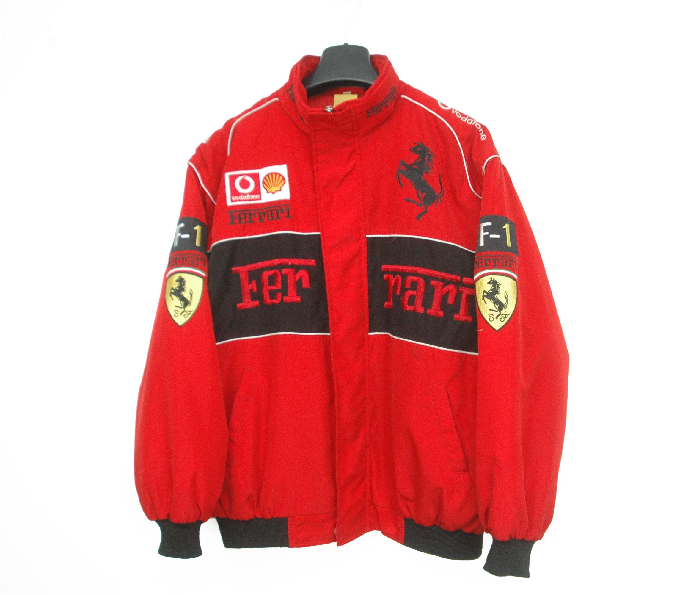 Ferrari × Formula 1 RARE Vintage 90s Ferrari Formula 1 Racing Schumacher Size US L / EU 52-54 / 3 - 1 Thumbnail