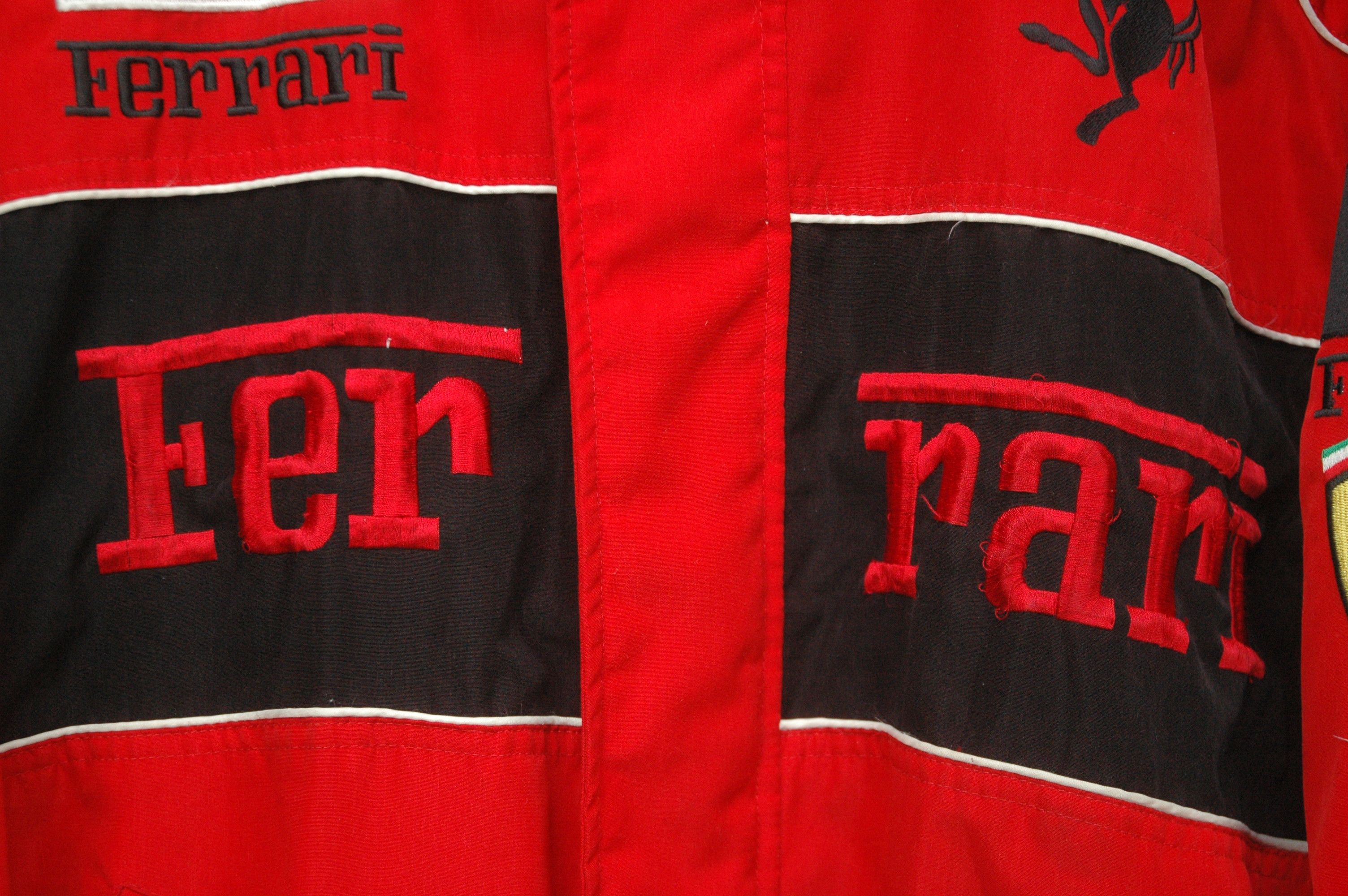 Ferrari × Formula 1 RARE Vintage 90s Ferrari Formula 1 Racing Schumacher Size US L / EU 52-54 / 3 - 7 Thumbnail