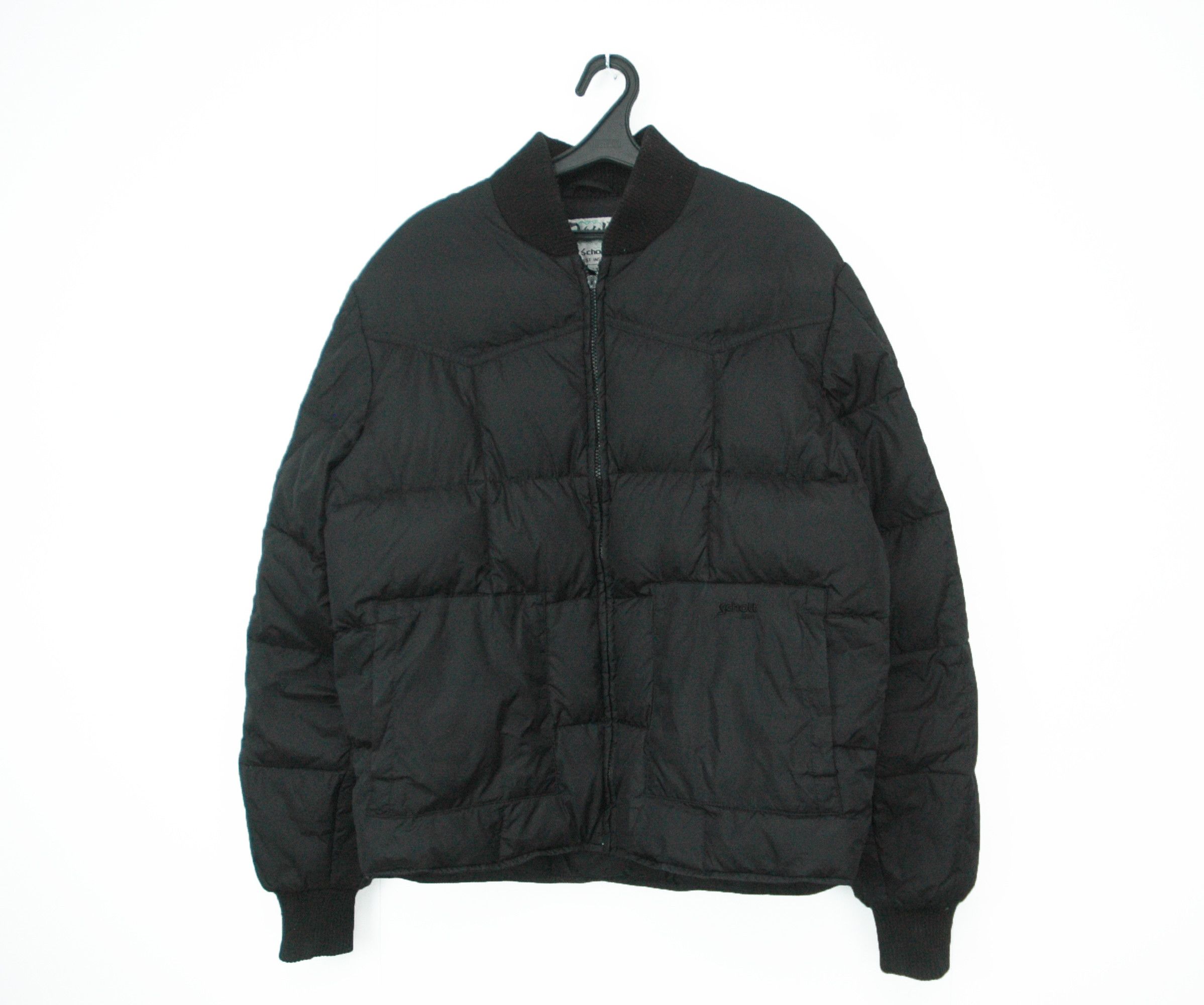 military-schott-vintage-schott-usa-down-bomber-army-jacket-grailed