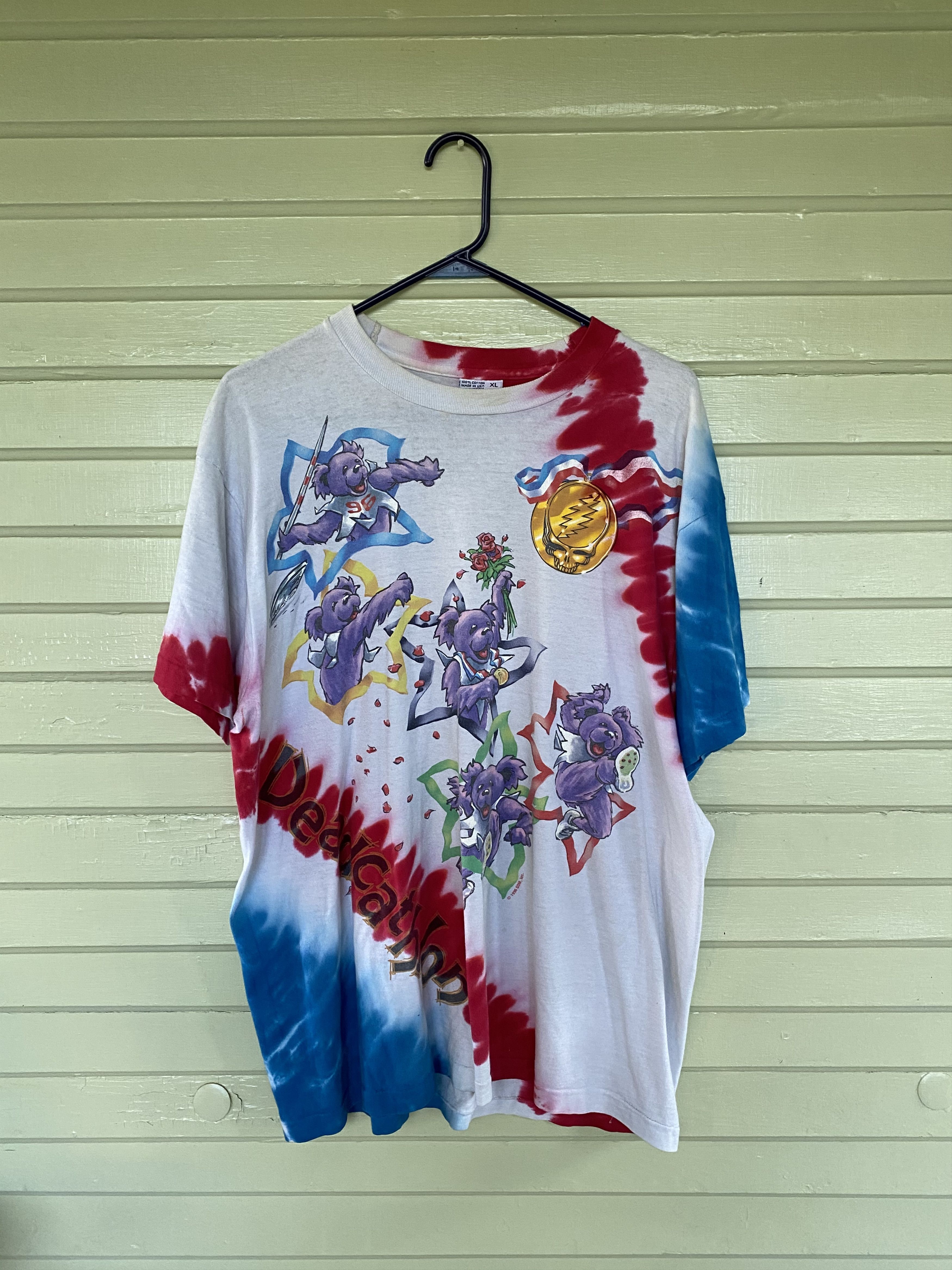 Liquid Blue × Vintage Vintage Grateful Dead Shirt Size US XL / EU 56 / 4 - 1 Thumbnail