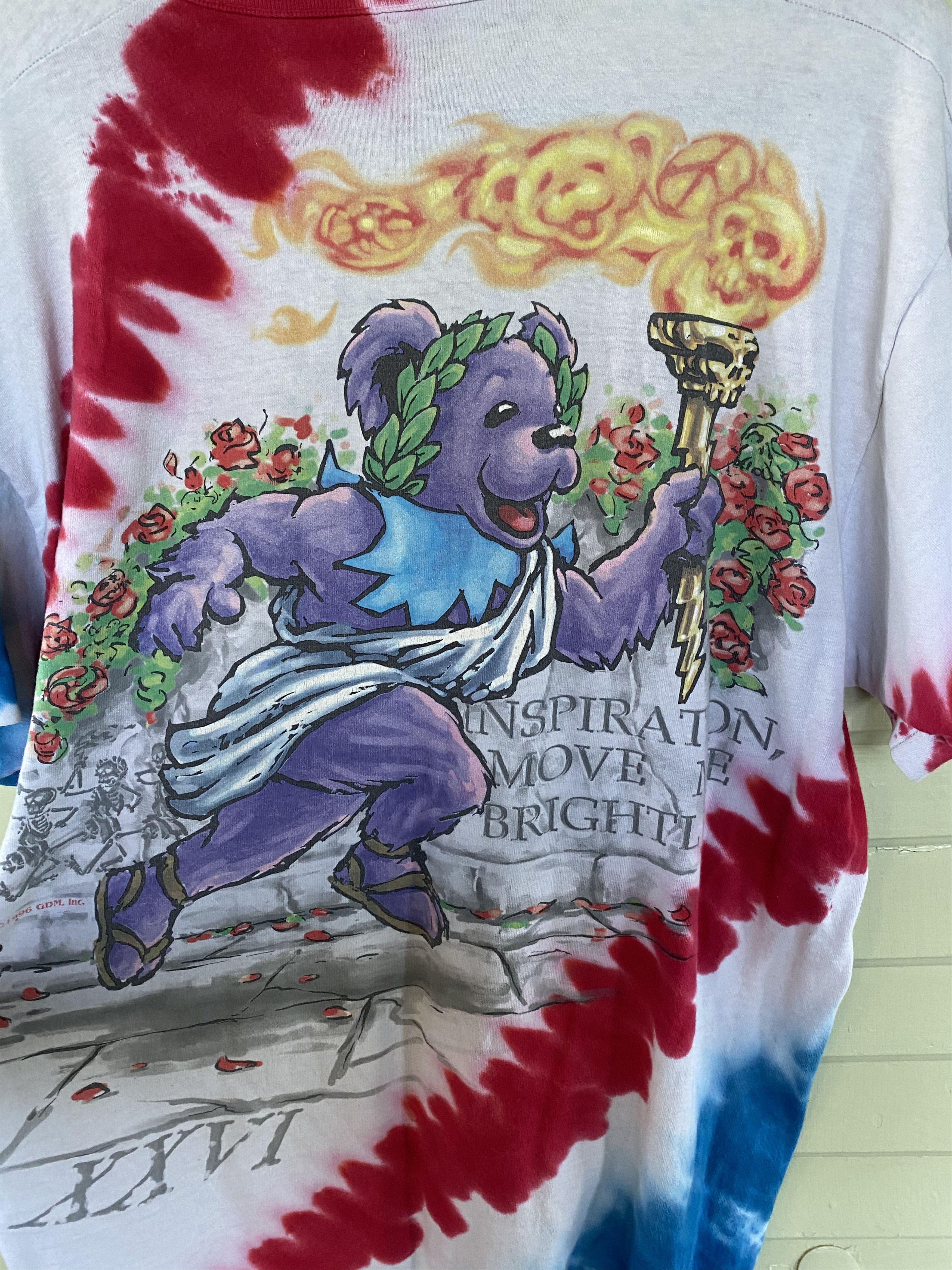 Liquid Blue × Vintage Vintage Grateful Dead Shirt Size US XL / EU 56 / 4 - 4 Thumbnail