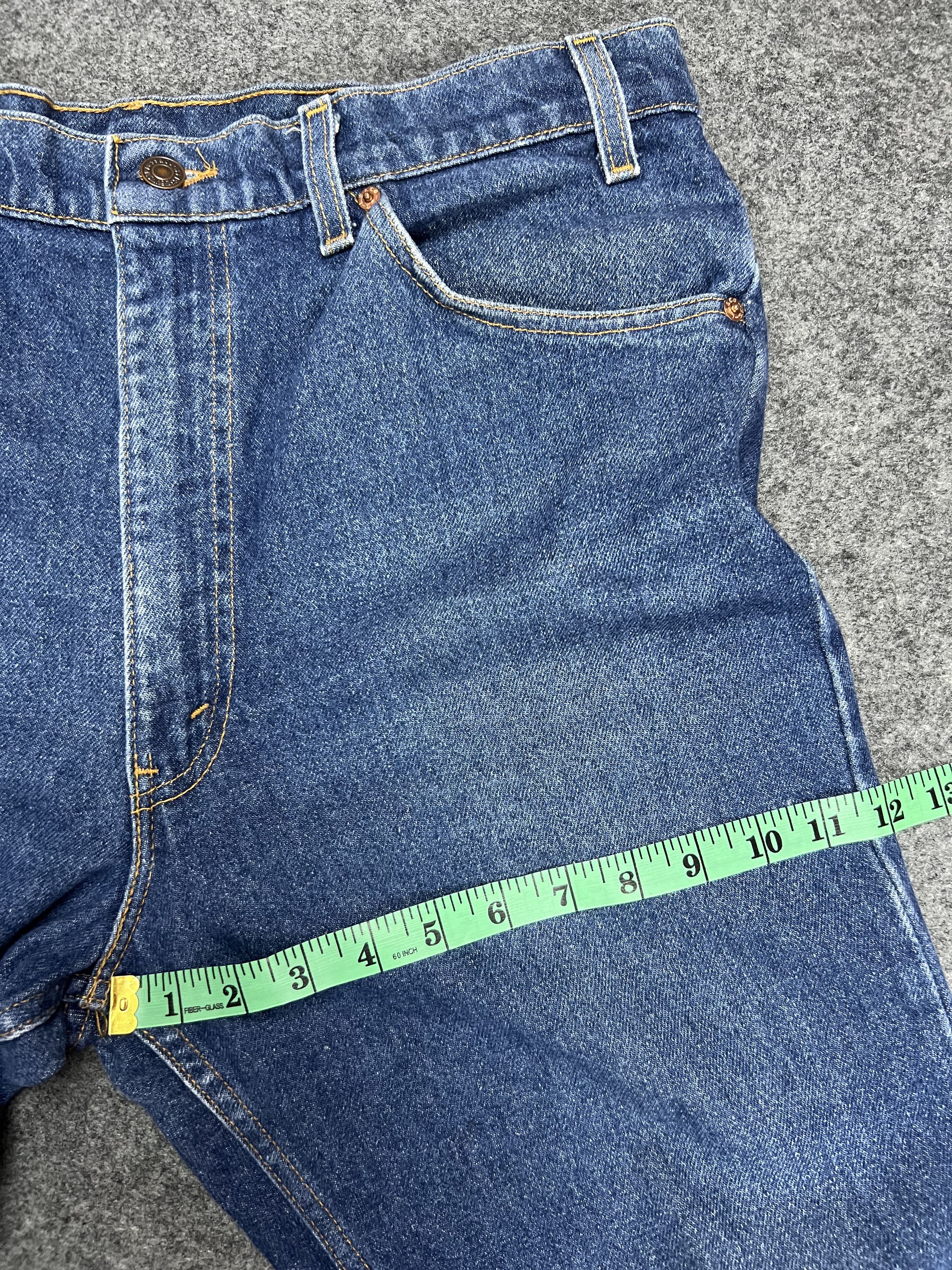 Levi's × Vintage Vintage Levis 517 Orange Tab Bootcut Jeans Size US 38 / EU 54 - 5 Thumbnail