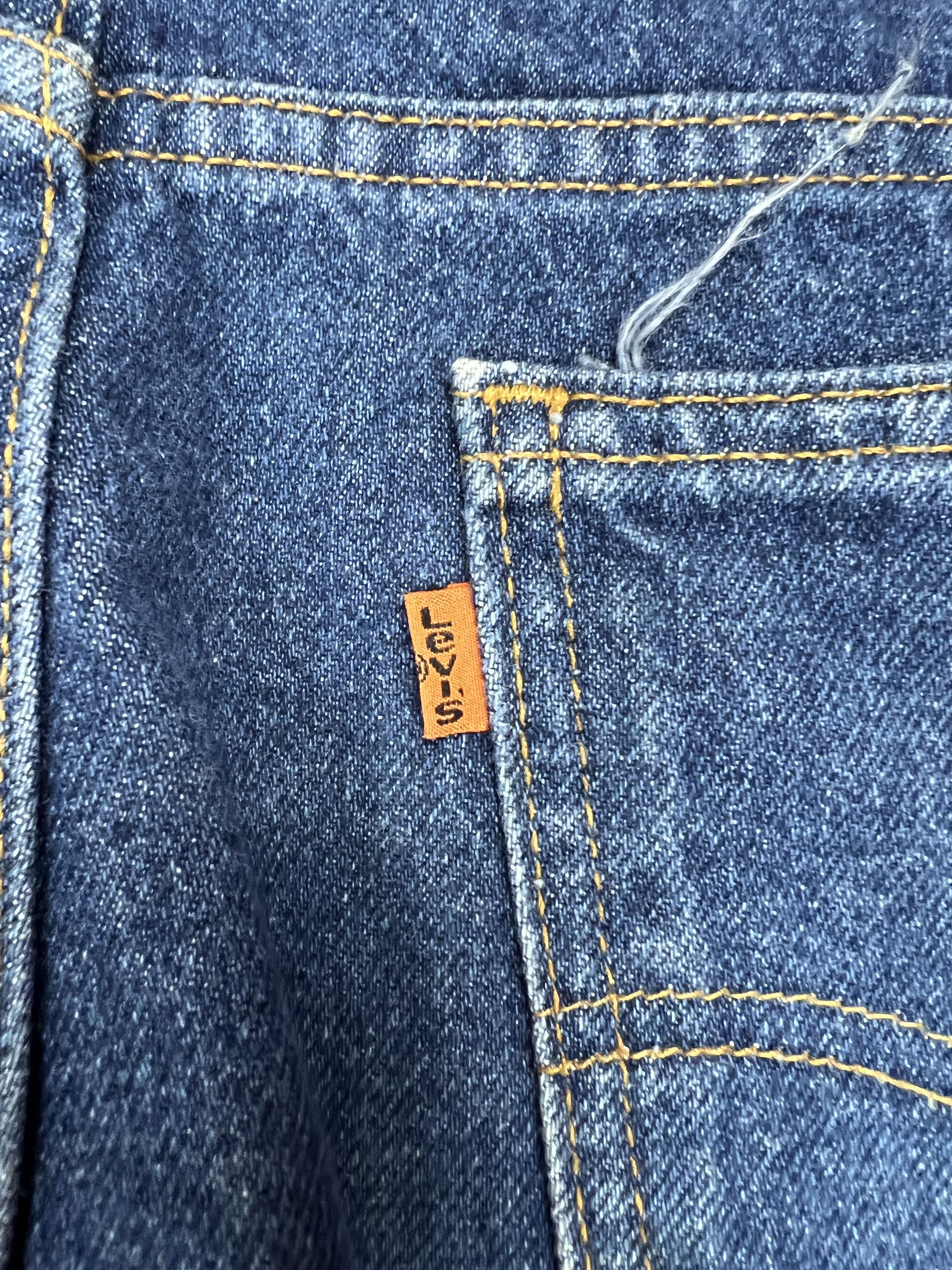 Levi's × Vintage Vintage Levis 517 Orange Tab Bootcut Jeans Size US 38 / EU 54 - 11 Thumbnail