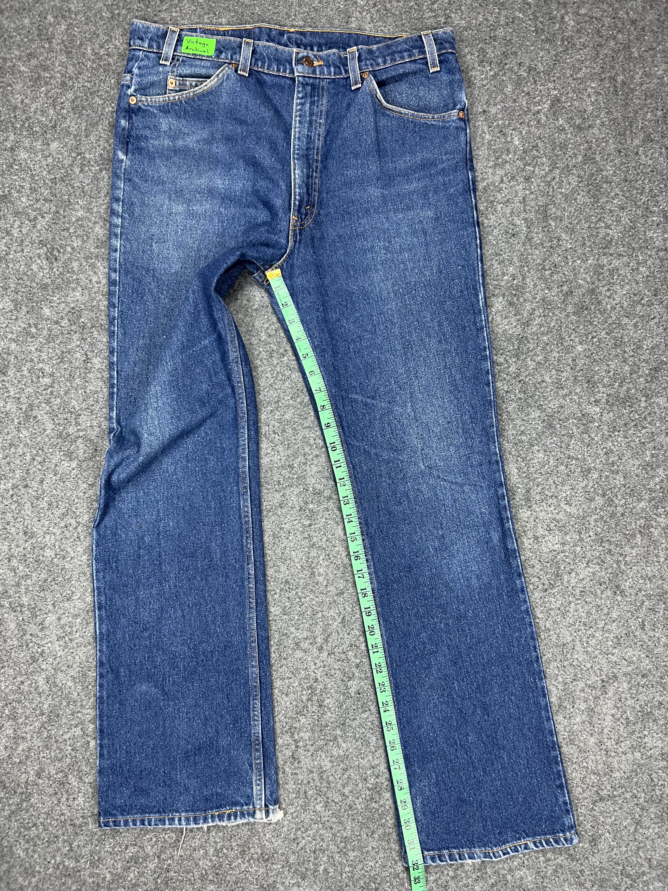 Levi's × Vintage Vintage Levis 517 Orange Tab Bootcut Jeans Size US 38 / EU 54 - 8 Thumbnail