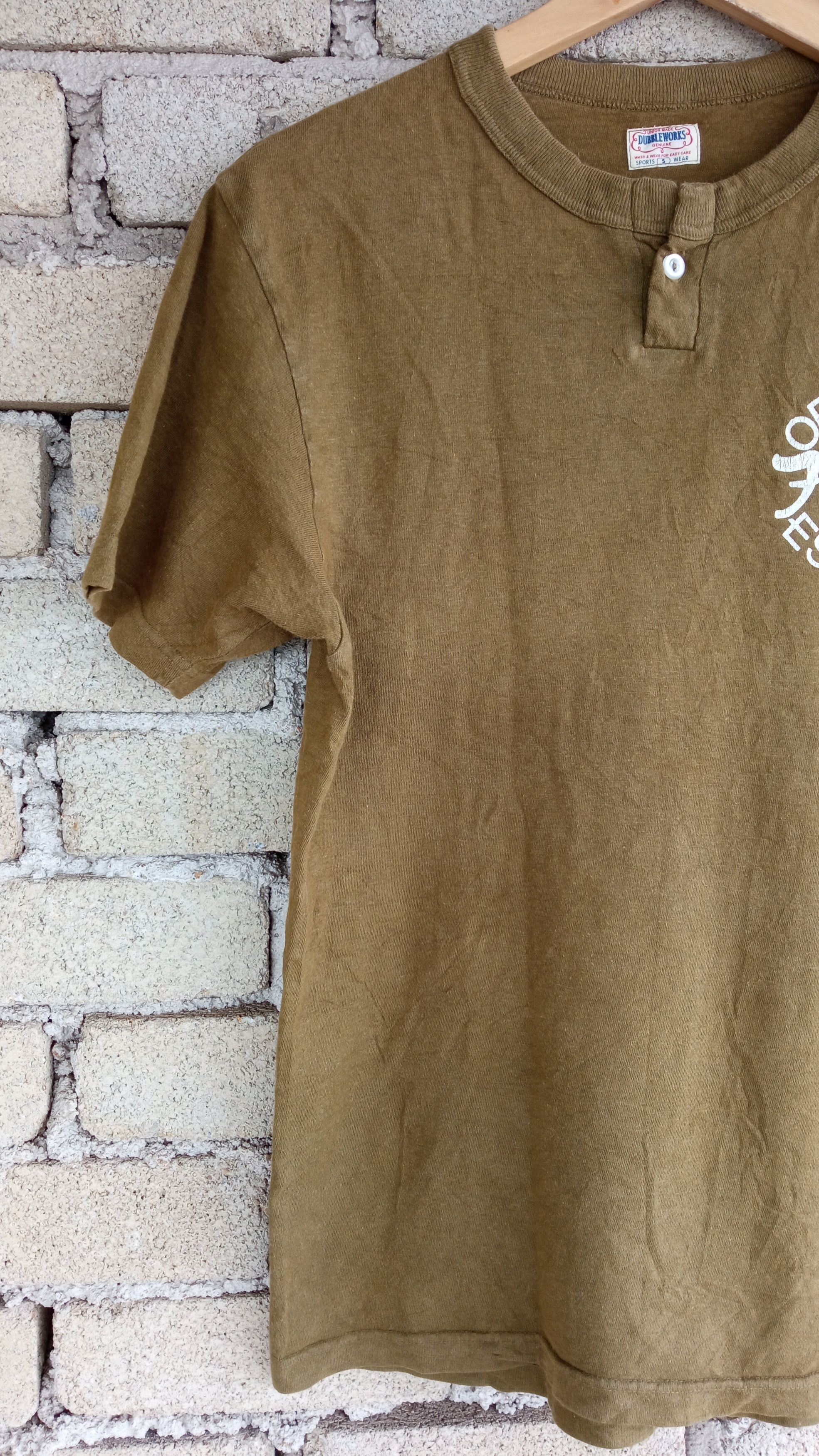 Japanese Brand × Vintage × Warehouse 🔥🔥Warehouse Dubbleworks T-Shirt Size US S / EU 44-46 / 1 - 4 Thumbnail