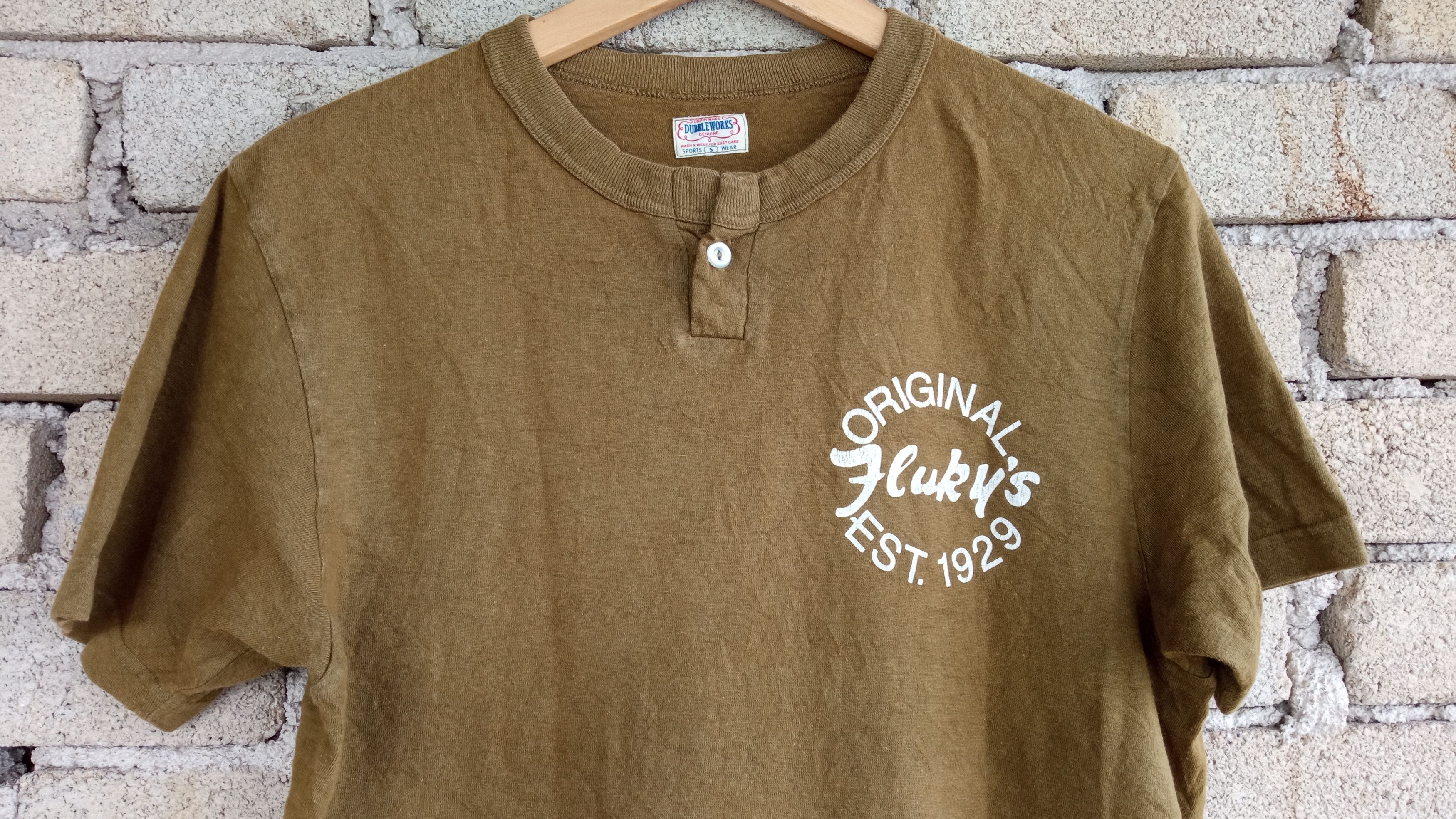 Japanese Brand × Vintage × Warehouse 🔥🔥Warehouse Dubbleworks T-Shirt Size US S / EU 44-46 / 1 - 6 Thumbnail