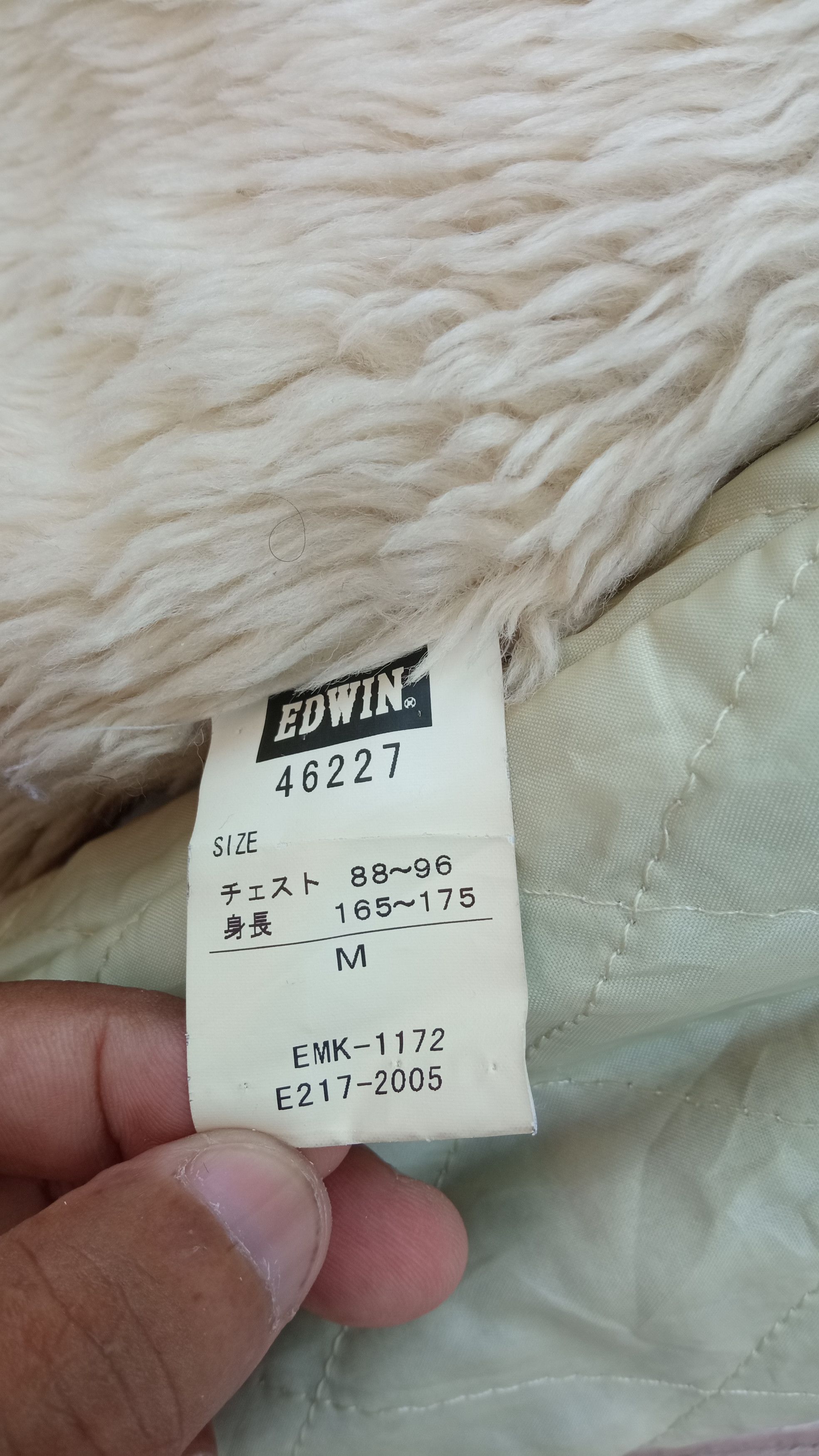 Edwin × Japanese Brand × Vintage 🔥🔥Vintage Style Edwin Courdroy Sherpa Trucker Jacket Size US M / EU 48-50 / 2 - 21 Thumbnail
