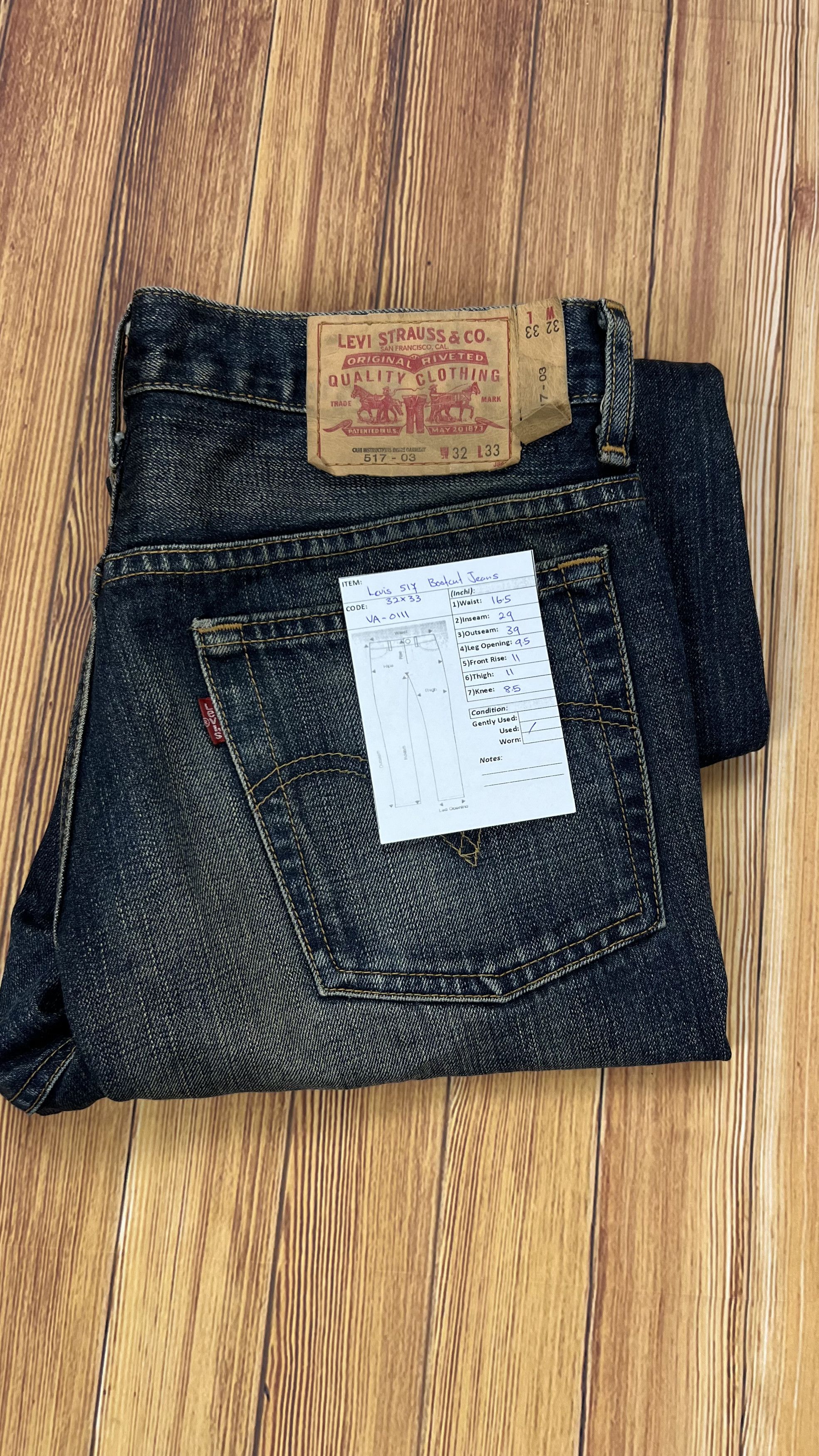 Levi's × Vintage Vintage Levis 517 Bootcut Jeans Size US 32 / EU 48 - 16 Thumbnail