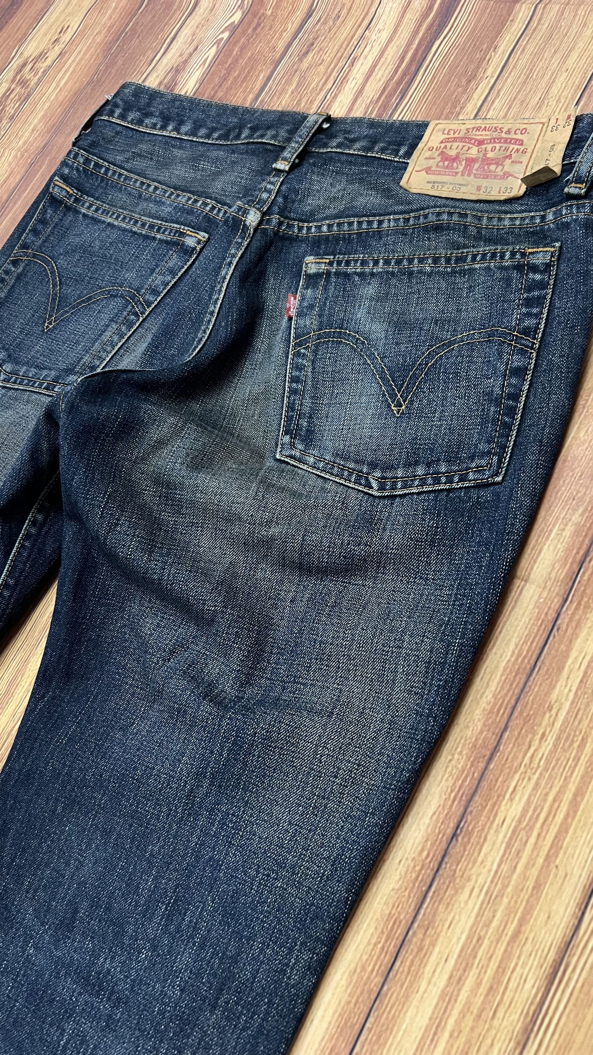 Levi's × Vintage Vintage Levis 517 Bootcut Jeans Size US 32 / EU 48 - 10 Thumbnail