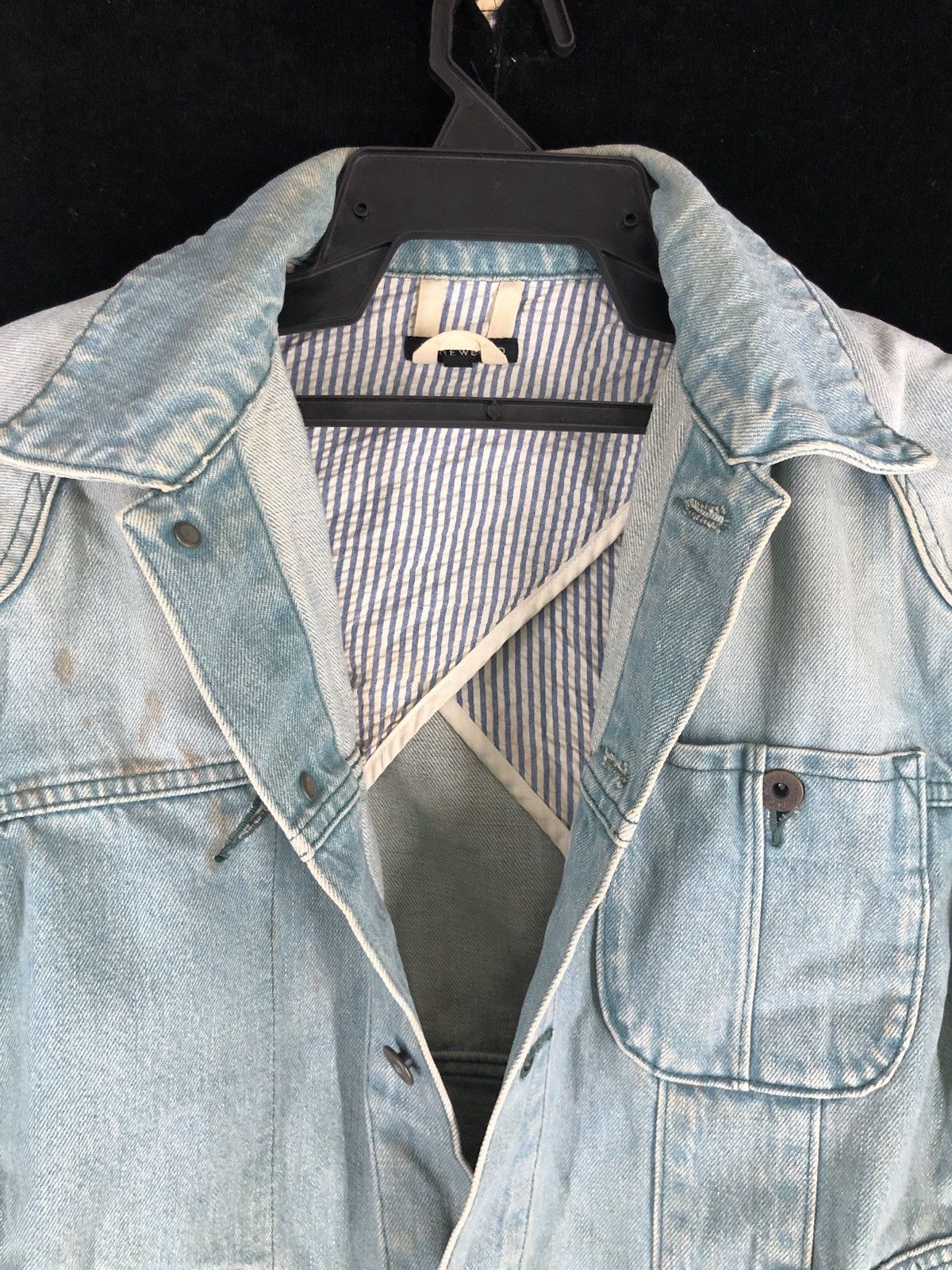Paul Smith × R.Newbold × Vintage R. Newbold Paul Smith Denim Jacket Size US L / EU 52-54 / 3 - 6 Thumbnail