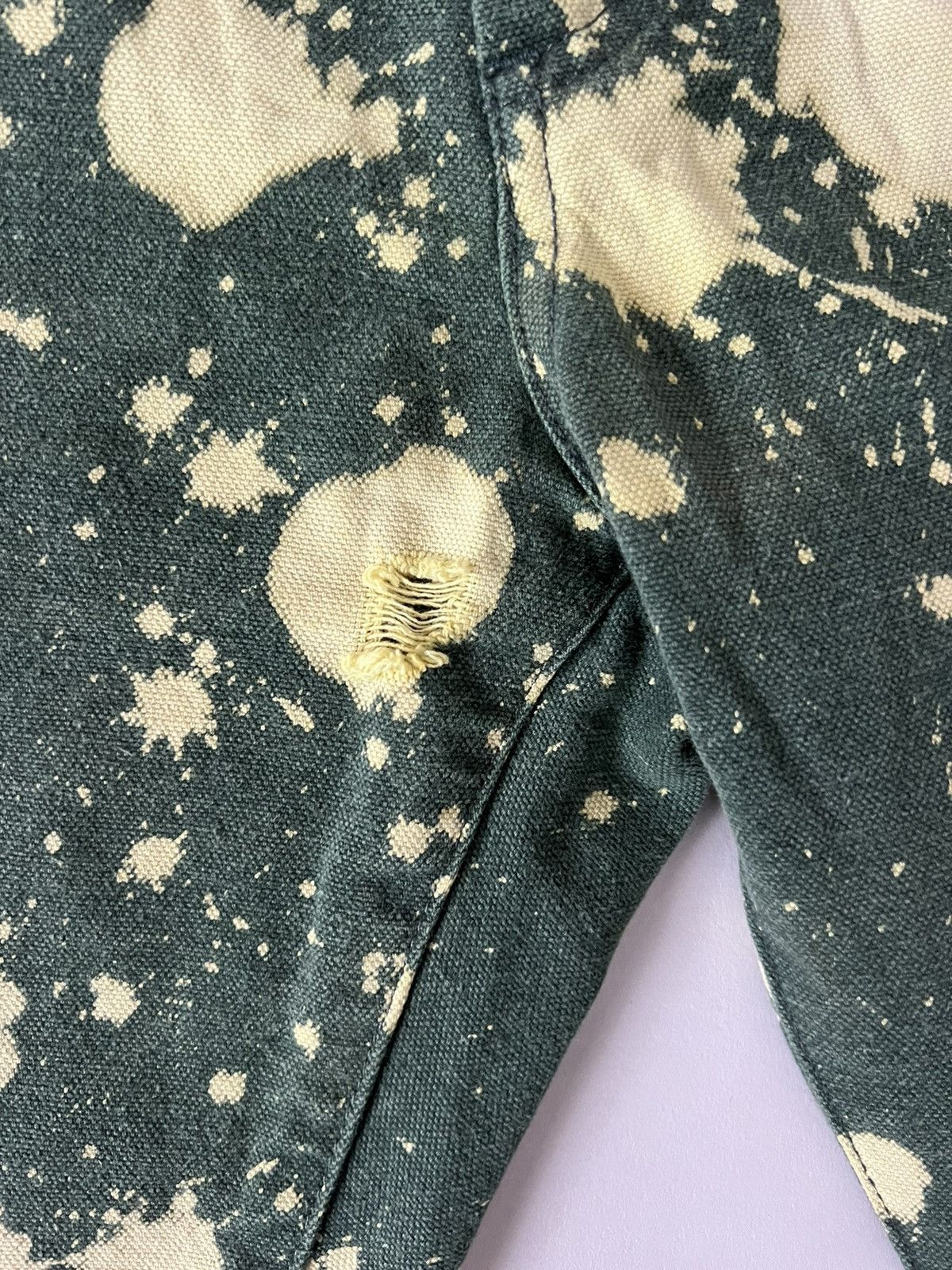 Raf Simons × Sterling Ruby Raf Simons X Sterling Ruby FW14 Bleached Denim Size US 34 / EU 50 - 6 Thumbnail