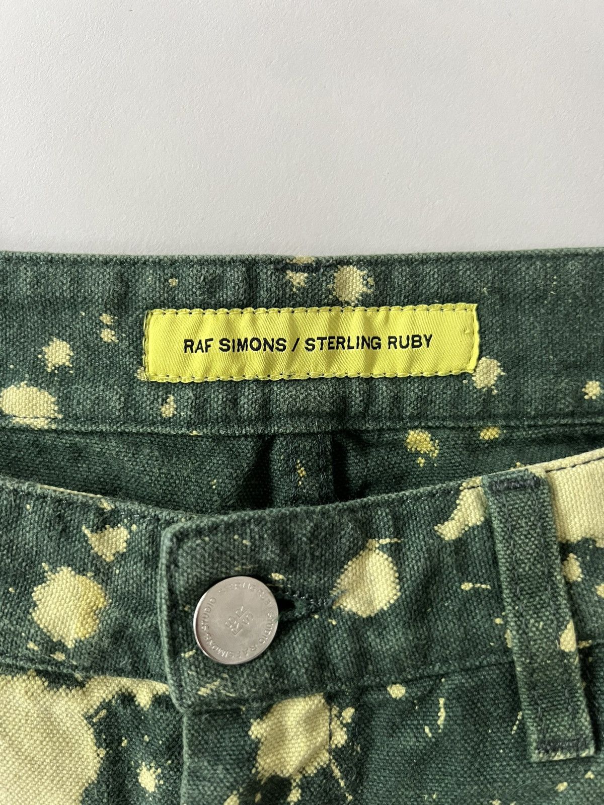Raf Simons × Sterling Ruby Raf Simons X Sterling Ruby FW14 Bleached Denim Size US 34 / EU 50 - 5 Thumbnail