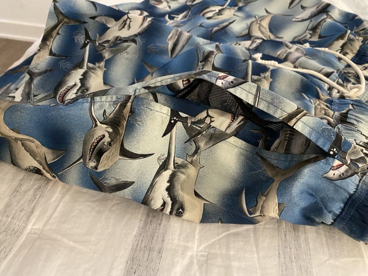 Palm Angels Palm Angels Shark Print Swim Shorts NWT Size US 38 / EU 54 - 11 Thumbnail