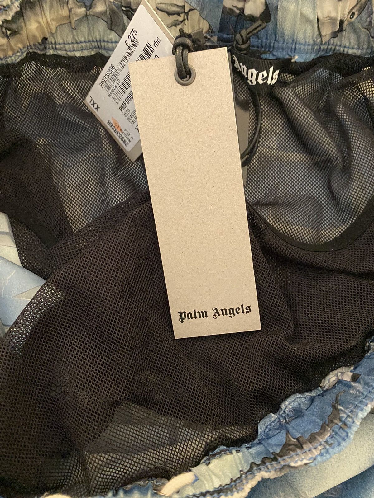 Palm Angels Palm Angels Shark Print Swim Shorts NWT Size US 38 / EU 54 - 8 Thumbnail