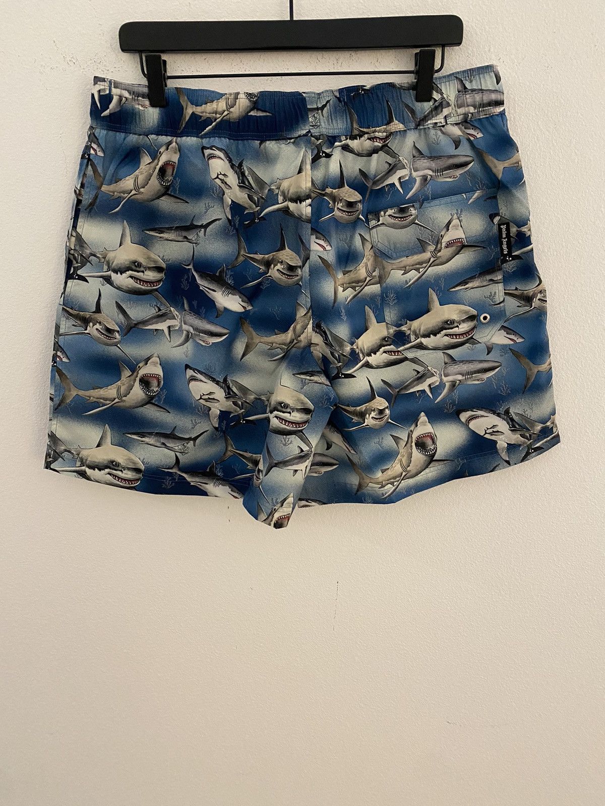 Palm Angels Palm Angels Shark Print Swim Shorts NWT Size US 38 / EU 54 - 2 Thumbnail