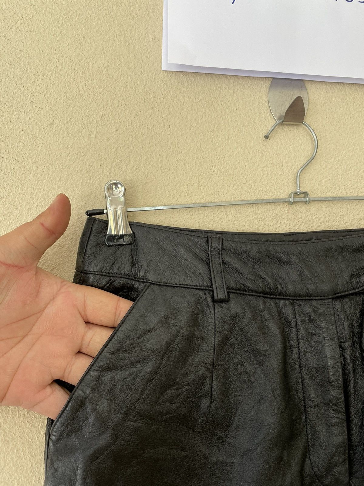 Genuine Leather × Japanese Brand FINAL STAGE SUPERMODEL CALF LEATHER PANTS Size US 29 - 5 Thumbnail