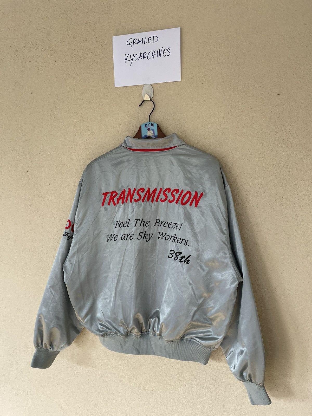 Japanese Brand VINTAGE TRANSMISSION SKY WORKERS 38th Size US L / EU 52-54 / 3 - 2 Thumbnail