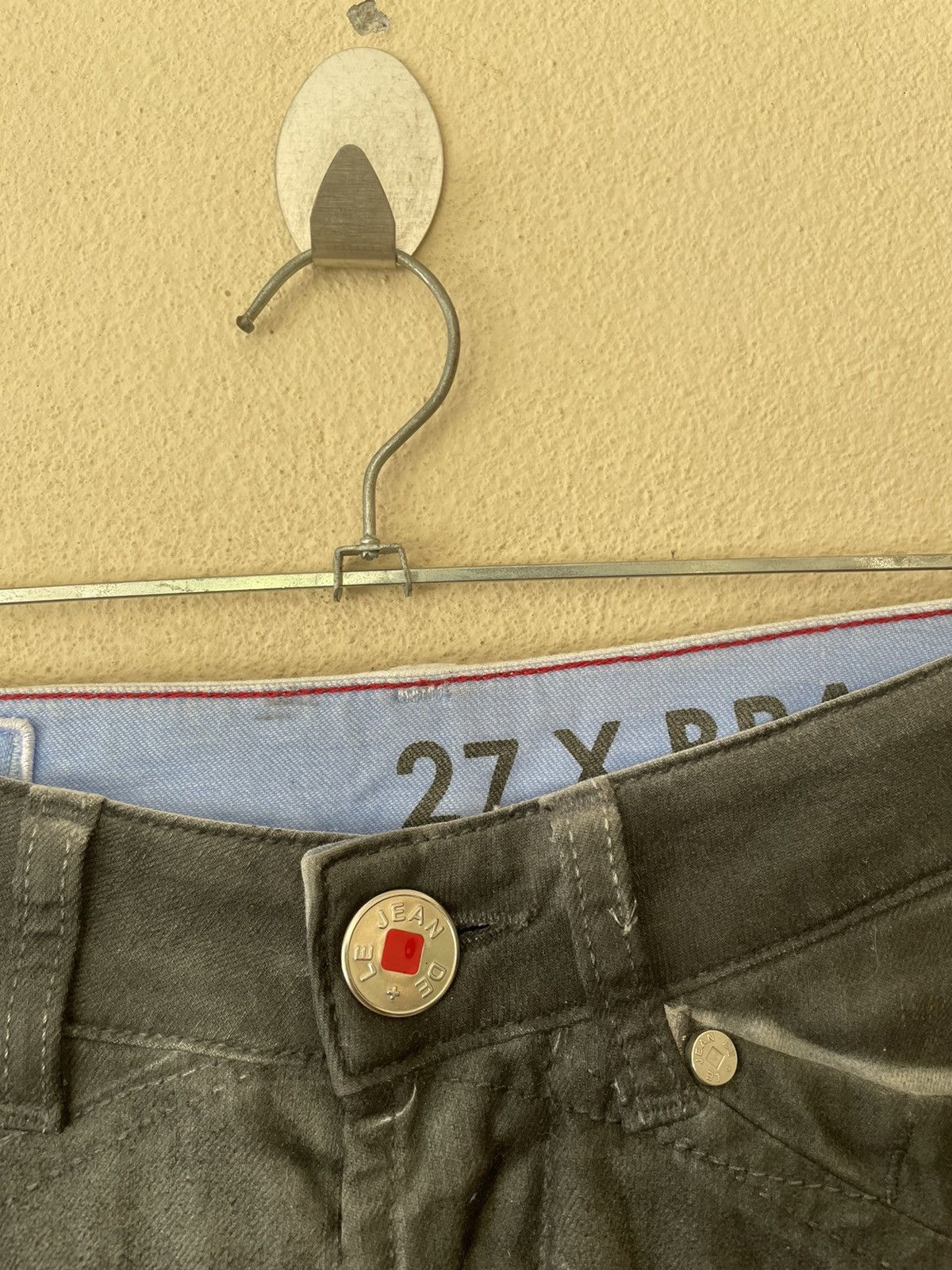 Marithe + Francois Girbaud MARITHE FRANCOIS GIRBAUD REPTILE WAXED DENIM Size US 27 - 7 Thumbnail