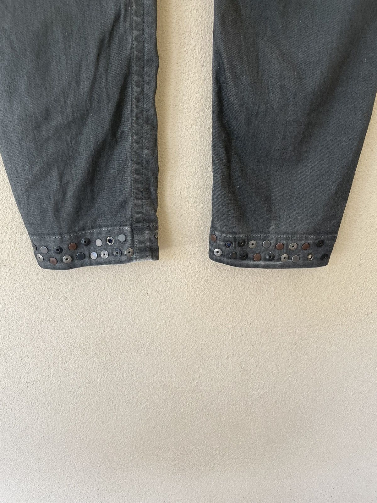 Marithe + Francois Girbaud MARITHE FRANCOIS GIRBAUD REPTILE WAXED DENIM Size US 27 - 8 Thumbnail