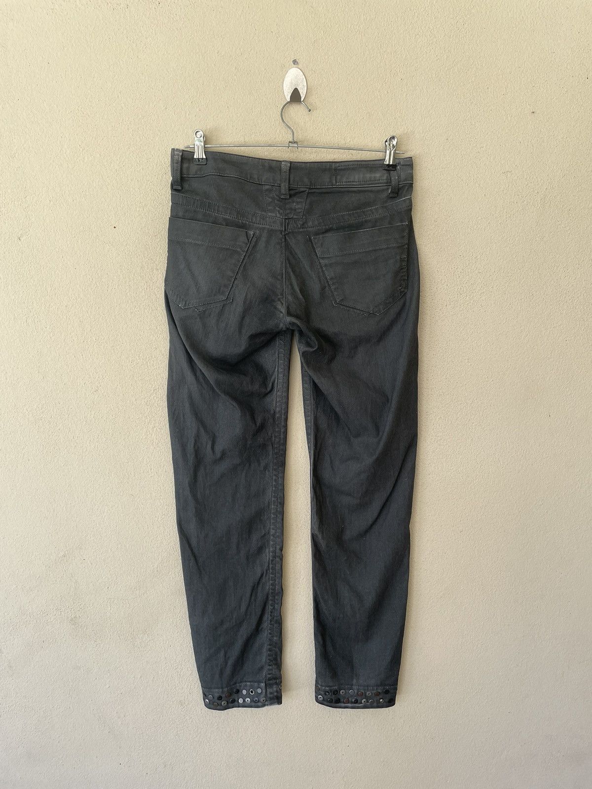 Marithe + Francois Girbaud MARITHE FRANCOIS GIRBAUD REPTILE WAXED DENIM Size US 27 - 3 Thumbnail