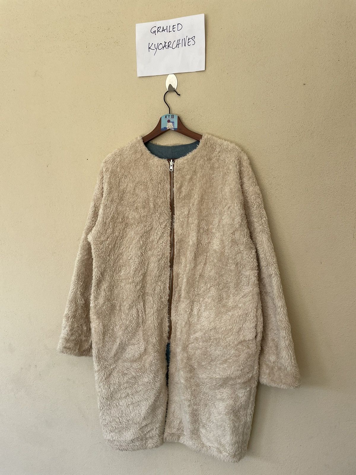 Japanese Brand & MARKET REVERSIBLE SHEARLING JACKET Size US L / EU 52-54 / 3 - 9 Thumbnail