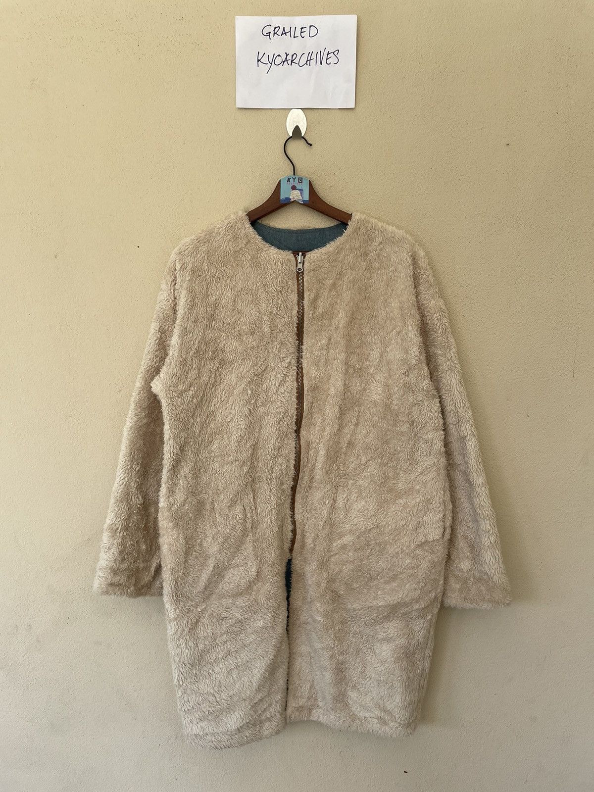 Japanese Brand & MARKET REVERSIBLE SHEARLING JACKET Size US L / EU 52-54 / 3 - 2 Thumbnail