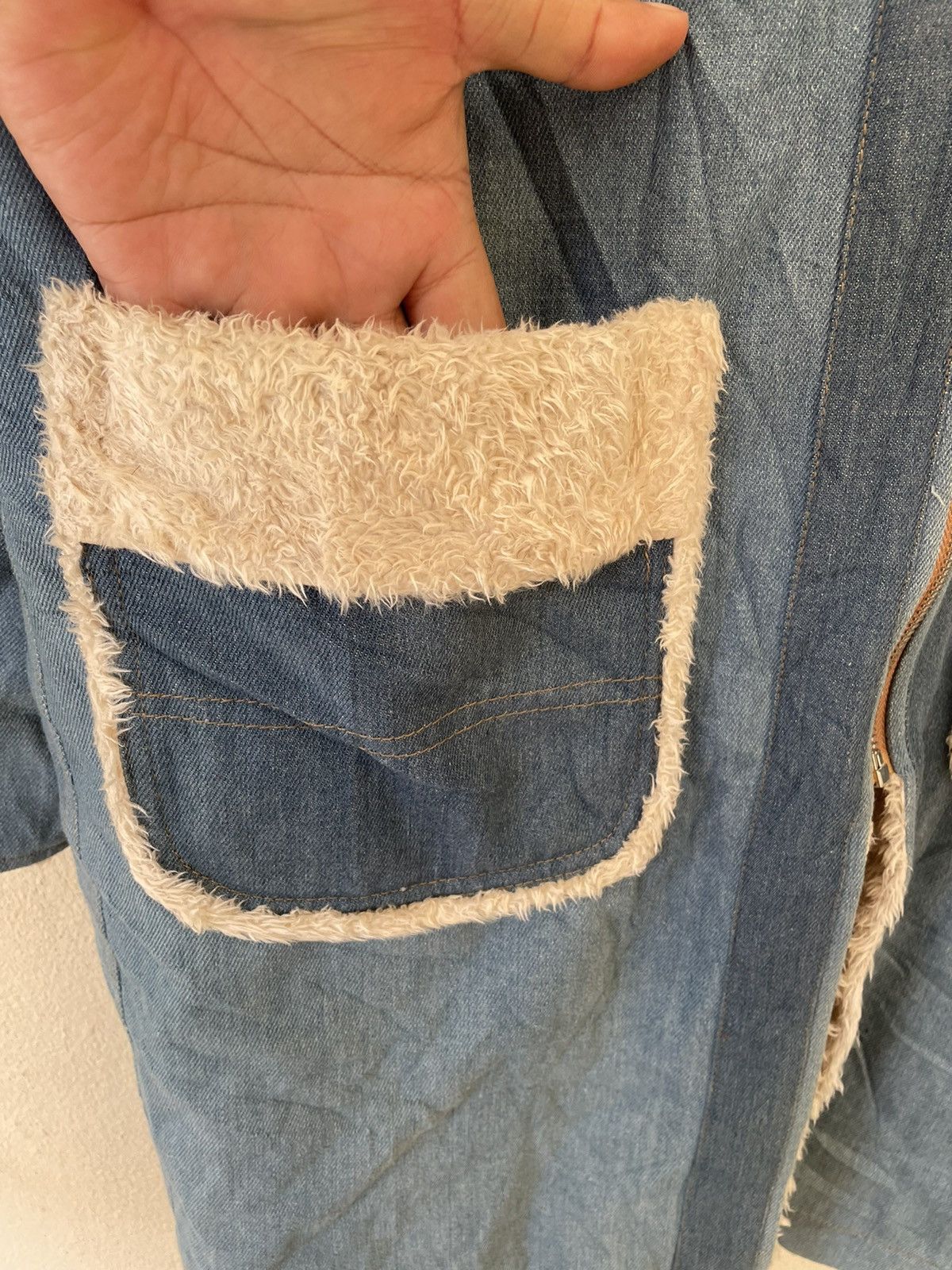 Japanese Brand & MARKET REVERSIBLE SHEARLING JACKET Size US L / EU 52-54 / 3 - 5 Thumbnail