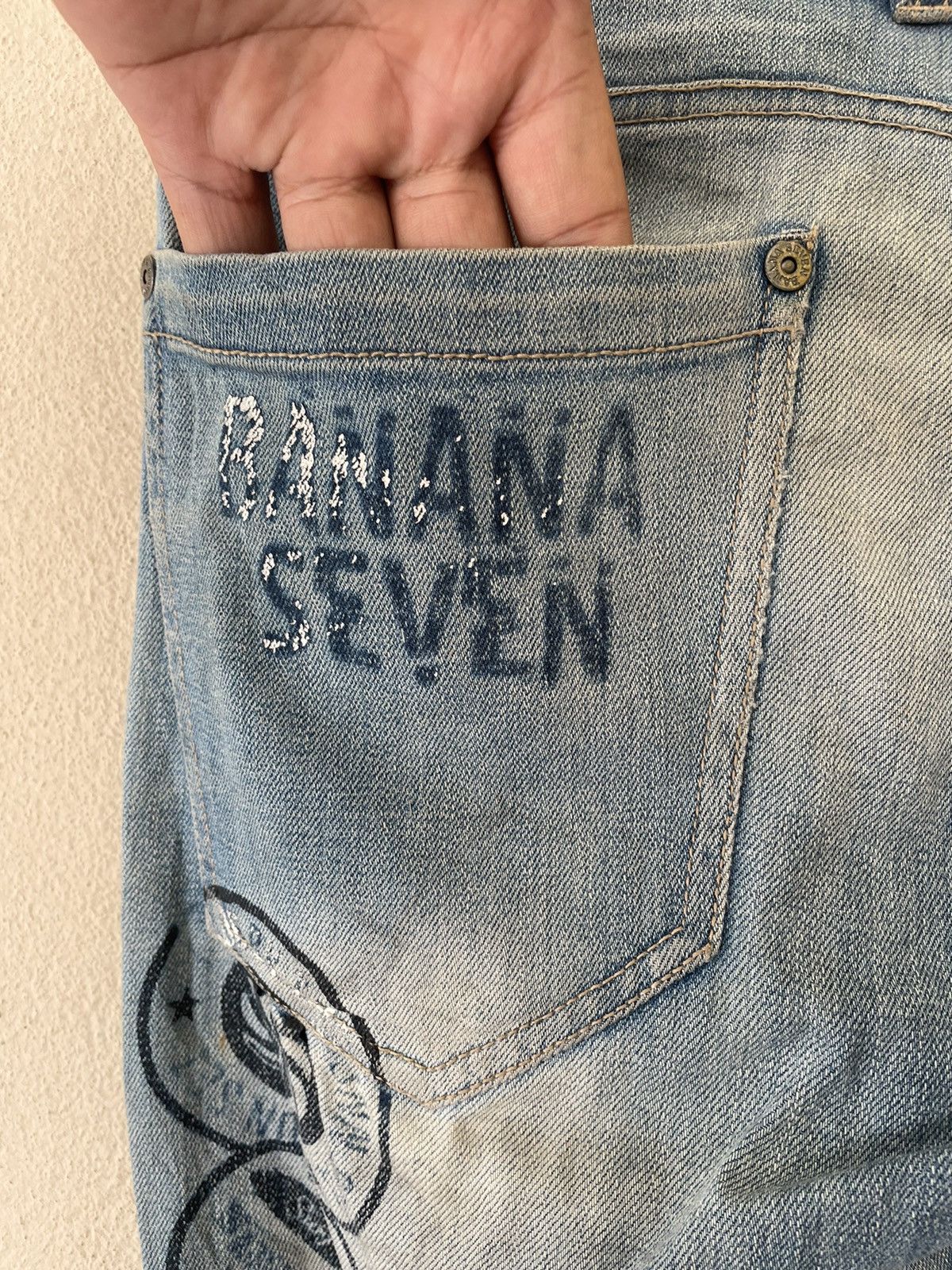 Japanese Brand BANANA SEVEN DENIM Size US 30 / EU 46 - 10 Thumbnail